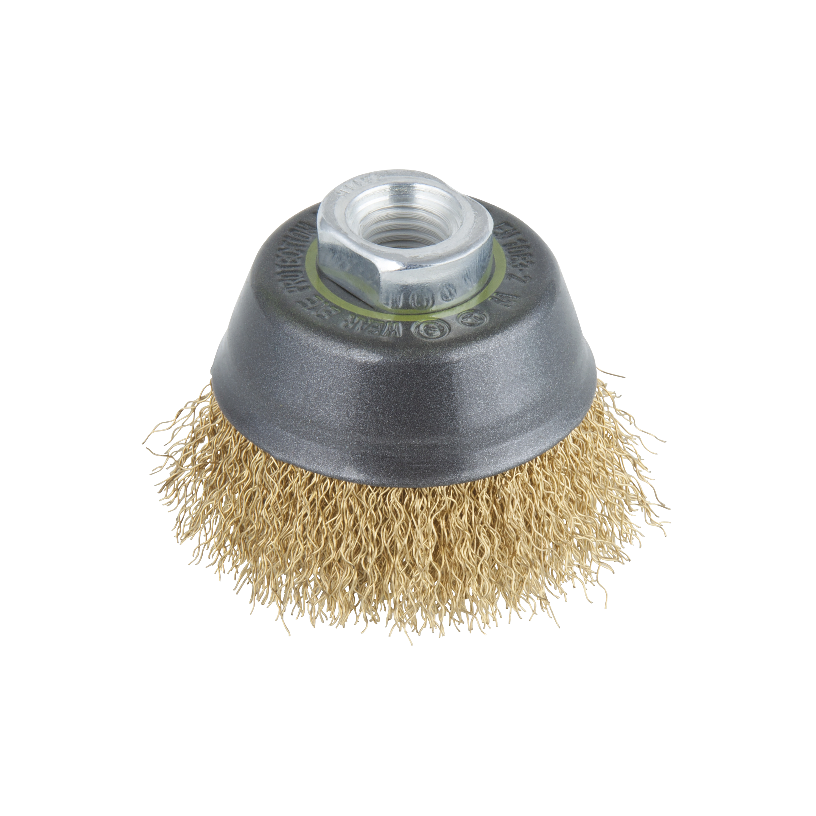 Wolfcraft Komborstel | Messing | Gevlochten | M14 | Ø70mm | 1 stuk - 2748000