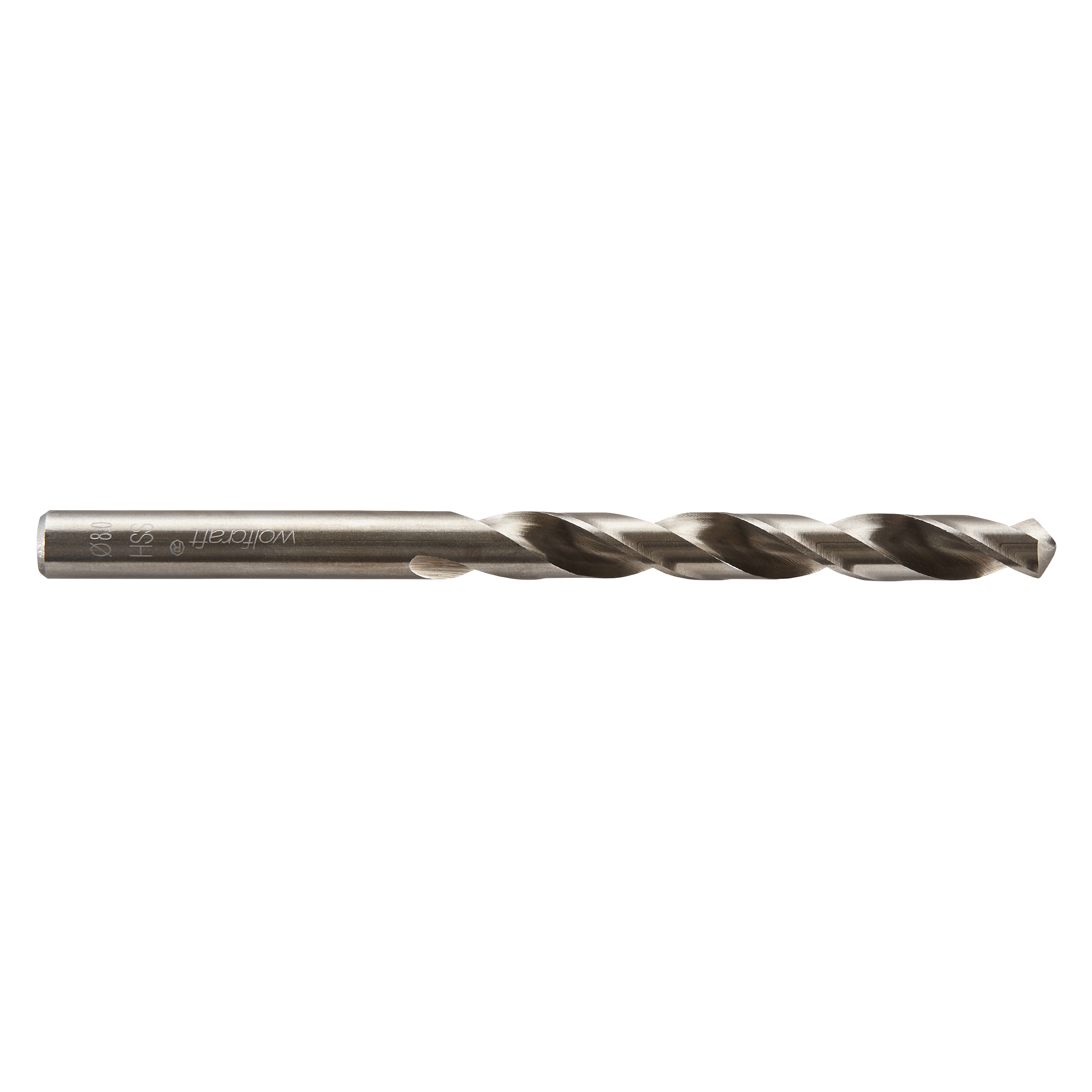 Wolfcraft Metaalboor | HSS G | Ø8,0 x 117mm | 1 stuk - 7560010