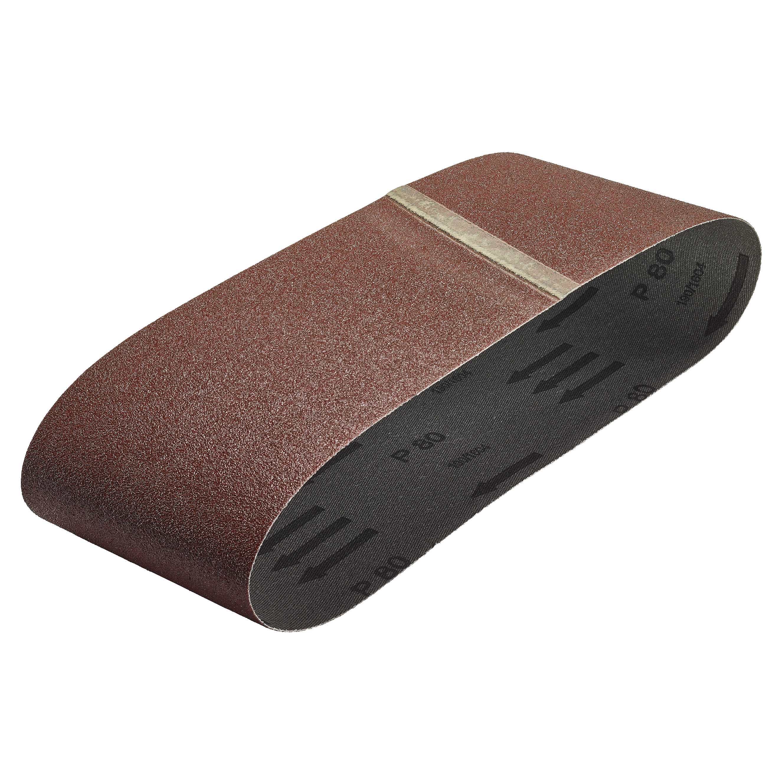 Wolfcraft Textiel schuurband | Korund | K80 | 65 x 410mm | 3 stuks - 1904000