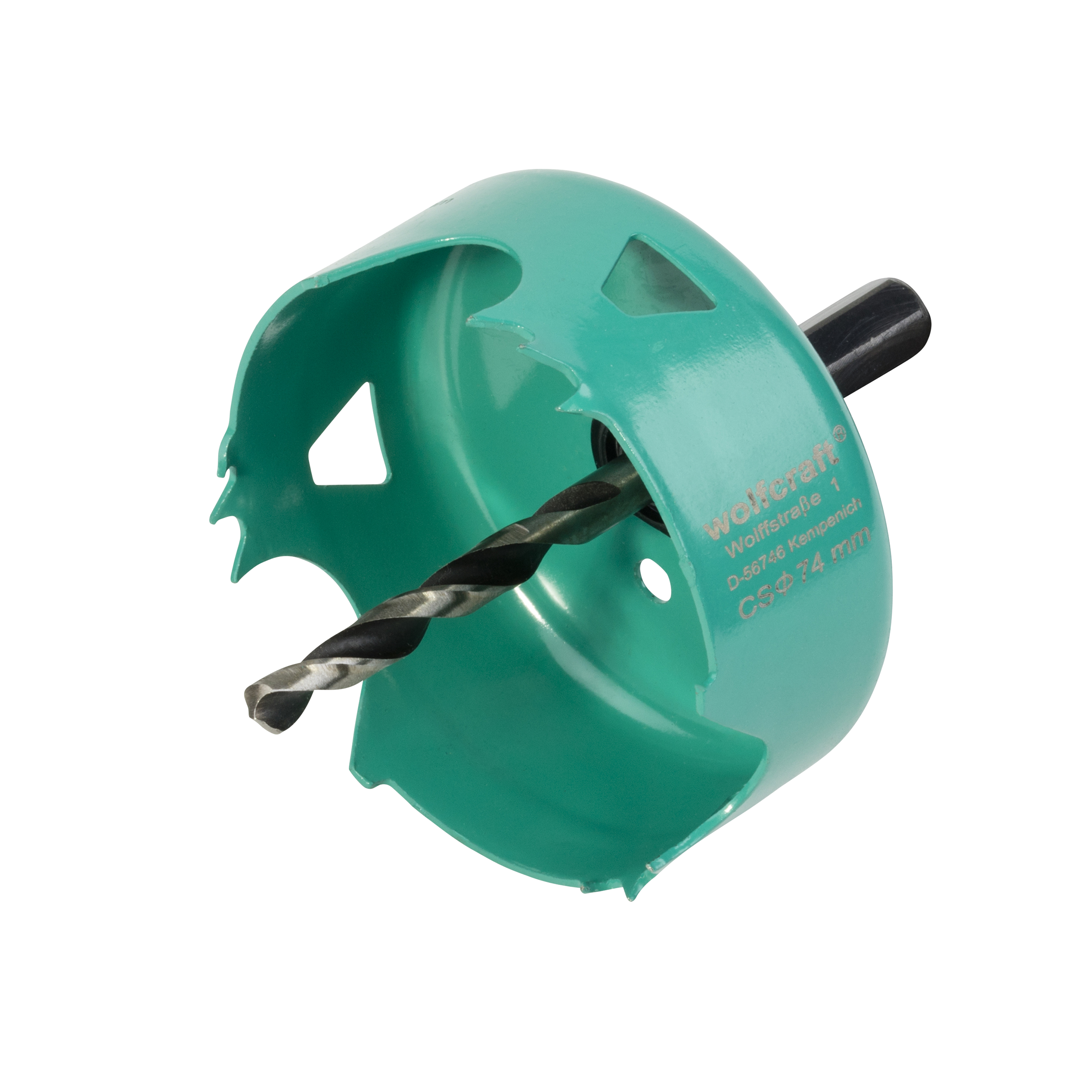 Wolfcraft Carbonstalen gatenzaag | Ø74mm | 1 stuk - 5969000