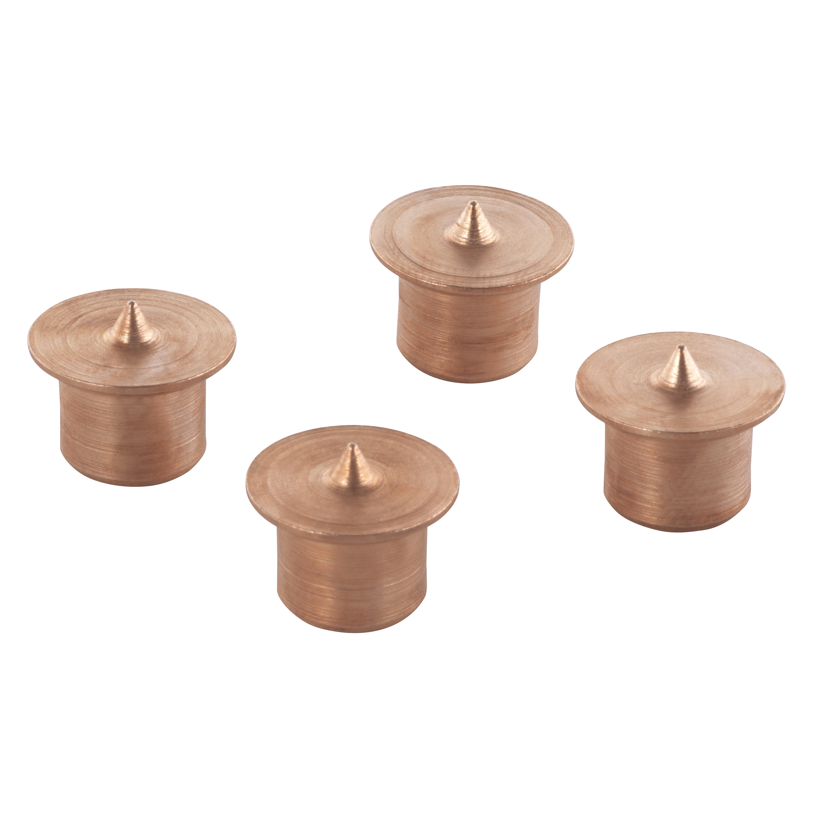 Wolfcraft Deuvelbevestigingen | Deuvelmarkeerpunten | Ø10mm | 4 stuks - 2913000