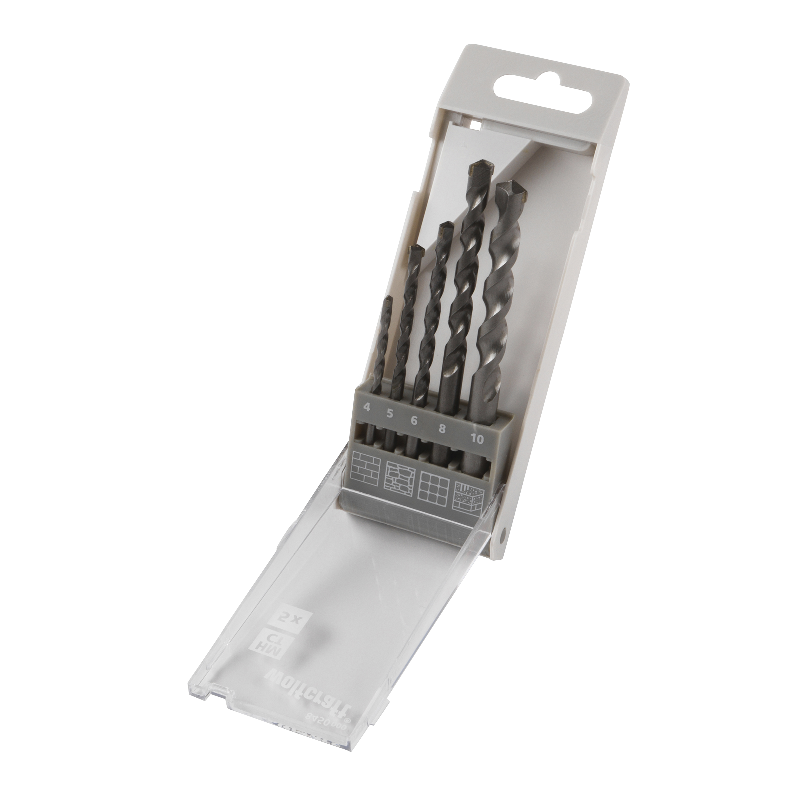 Wolfcraft Steenboren | HM | Assorti | In box | Ø410mm | 5 stuks - 8450000