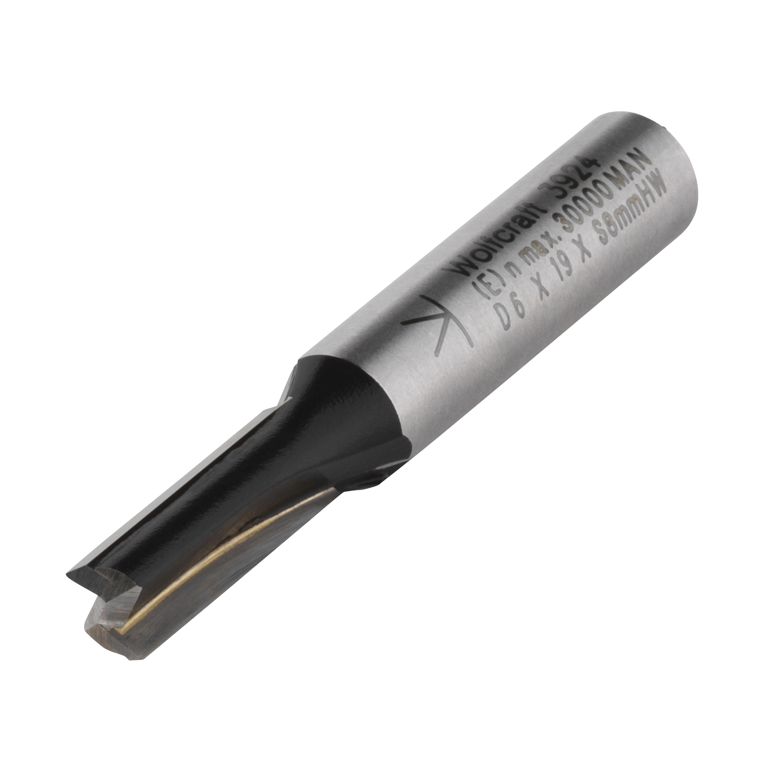 Wolfcraft Groeffrees | HM | S=8mm | Ø6 x 20mm | 1 stuk - 3924000