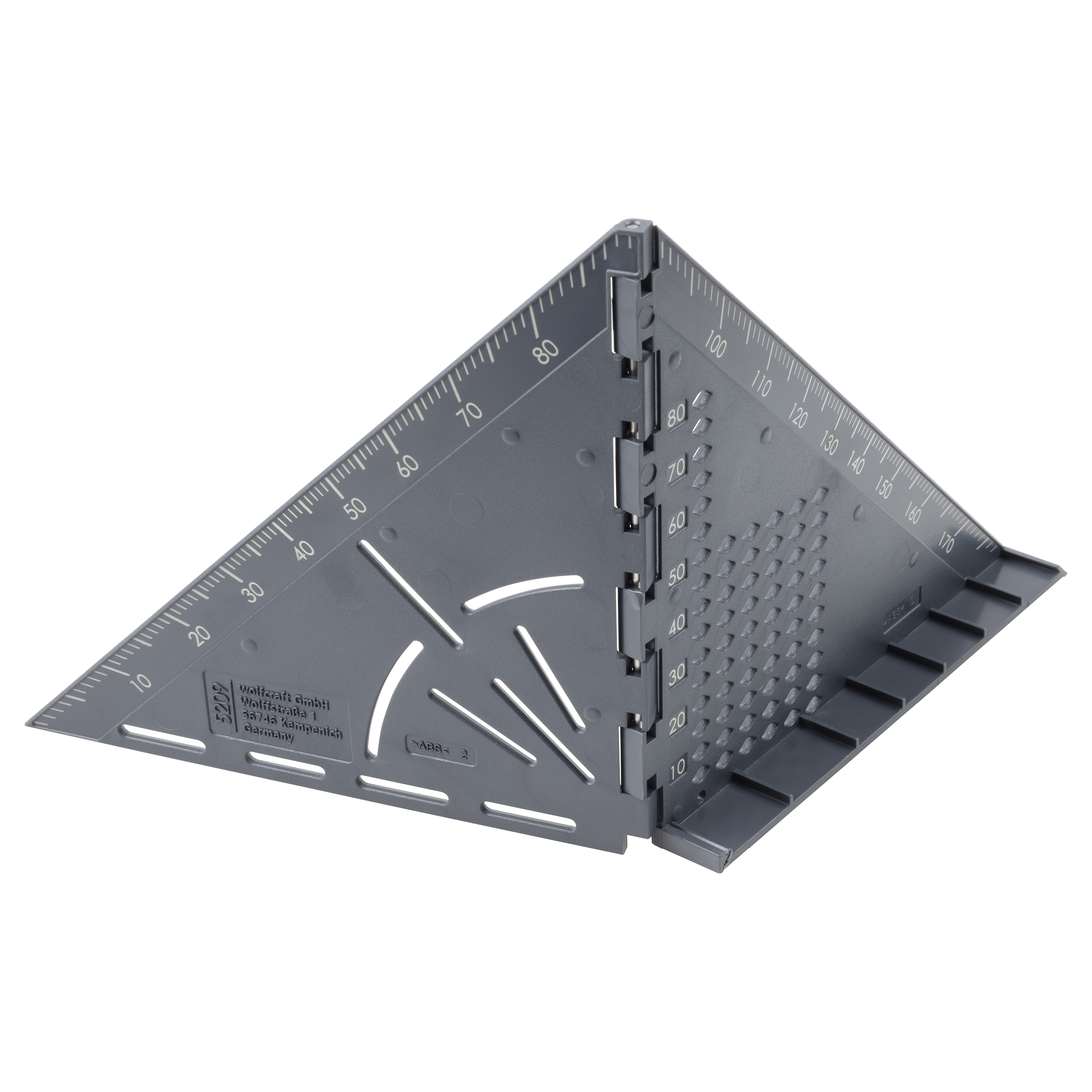 Wolfcraft Meet- en markeerhoek | VARIO 3D | 1 stuk - 5209000