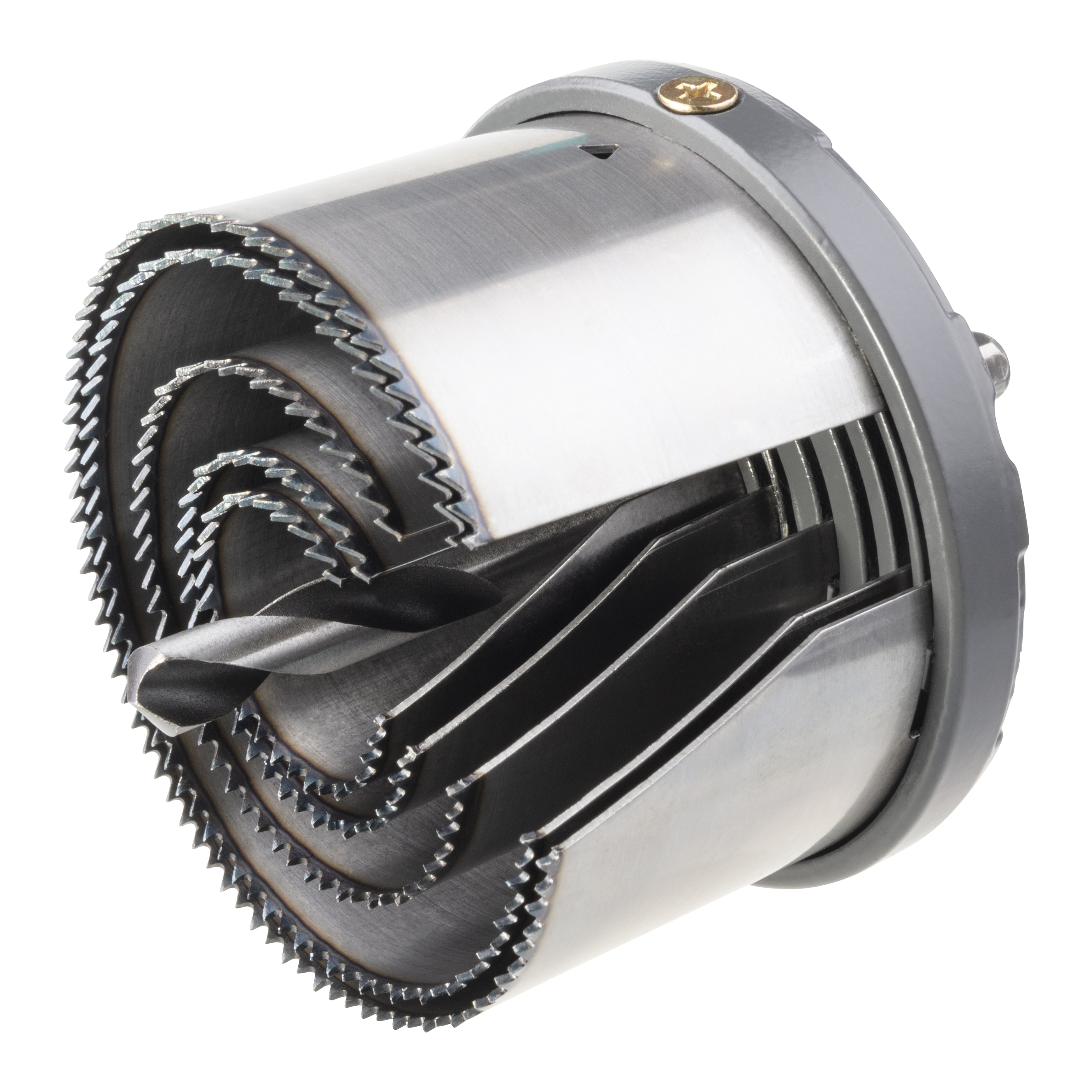 Wolfcraft Profi-gatzaag | 5-delig | Ø28, 35, 50, 68, 75mm | 1 set - 2220000