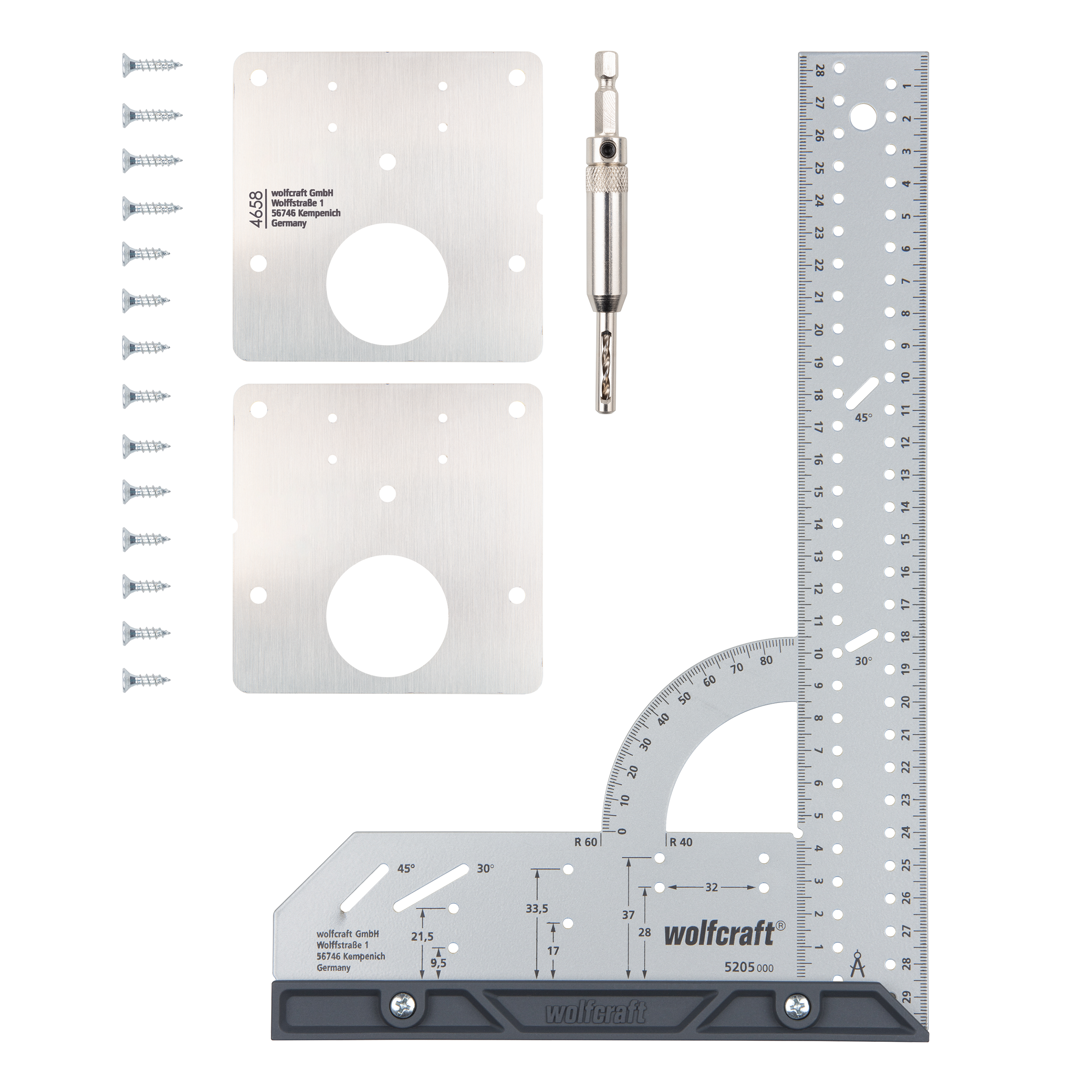 Wolfcraft Projectset | "Reparatie van potscharnieren" | 1 set - 8657000
