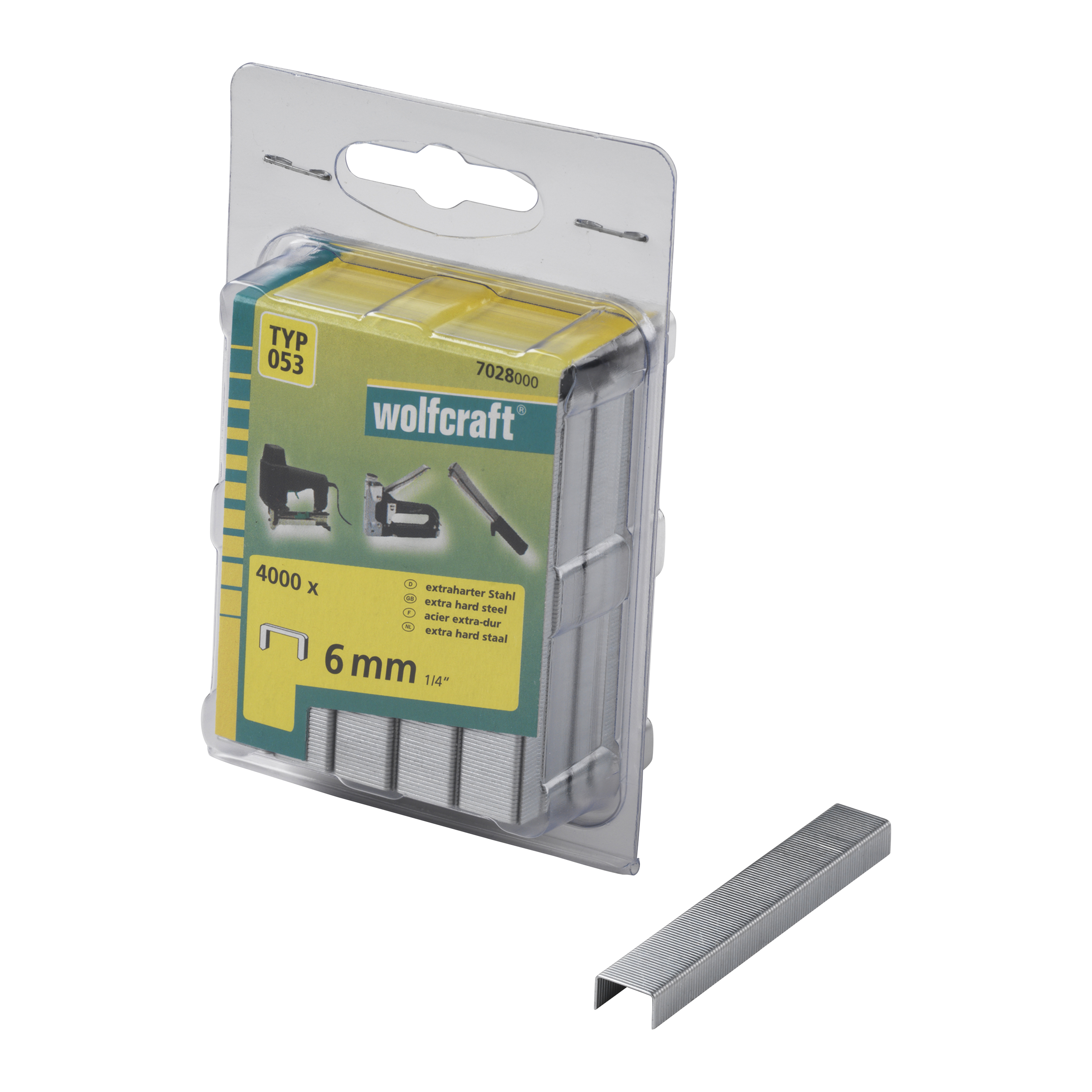 Wolfcraft Breedrugnieten | Type 053 | Staal | 6mm | 4000 stuks - 7028000