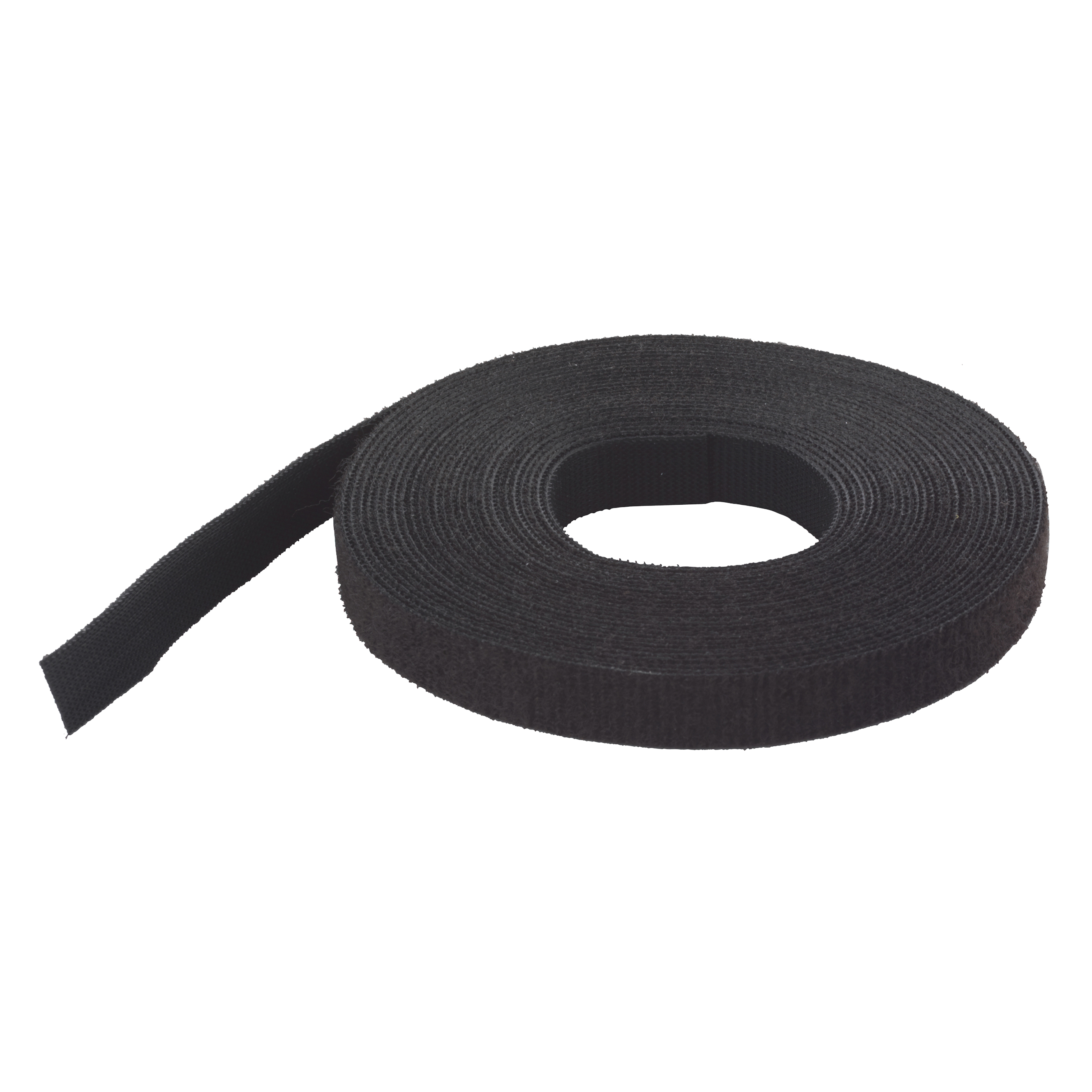 Wolfcraft Klittenbandriempjes | Zwart | 5m | 1 stuk - 3286000