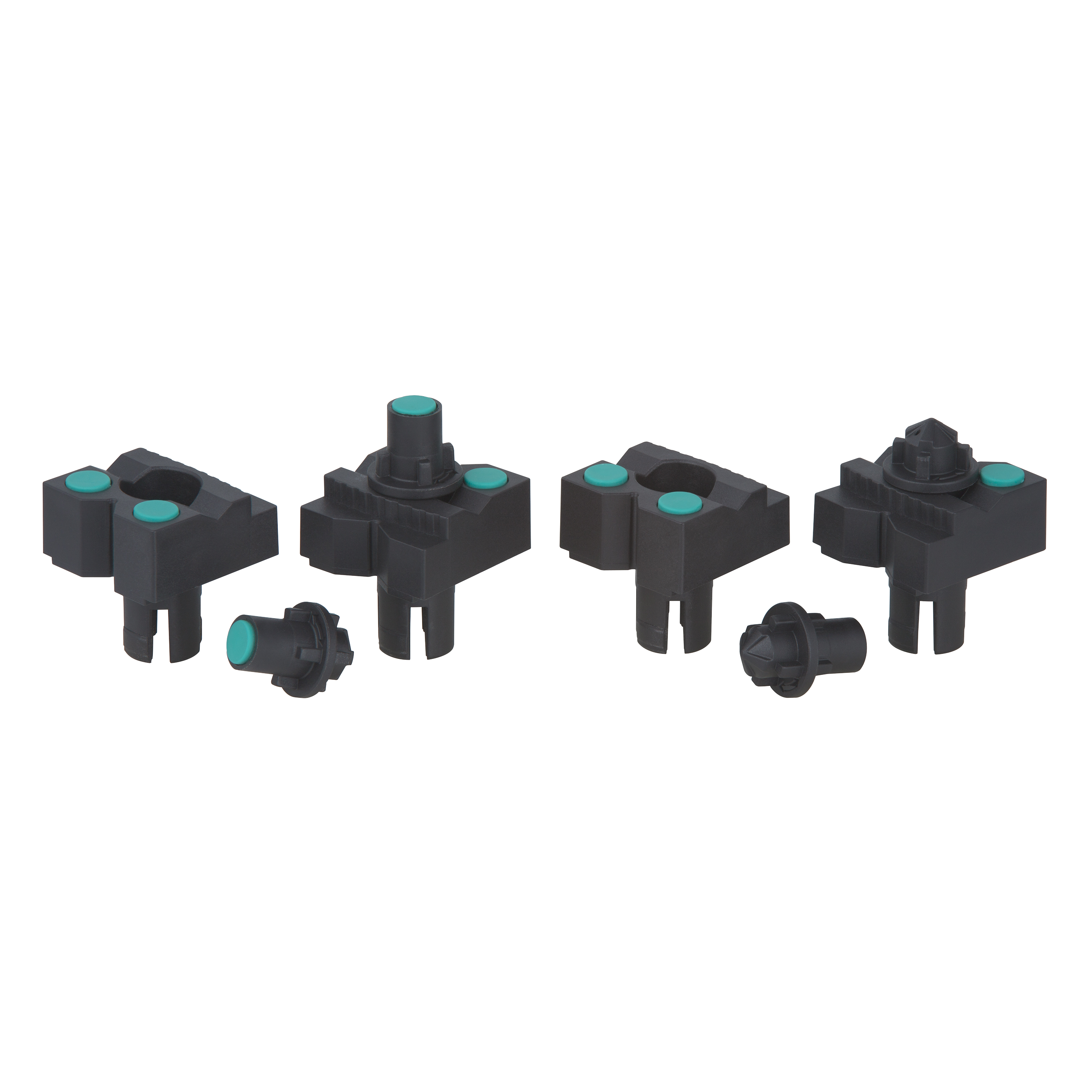 Wolfcraft Spanbekken | Met lakpunten | 4 stuks - 6166000