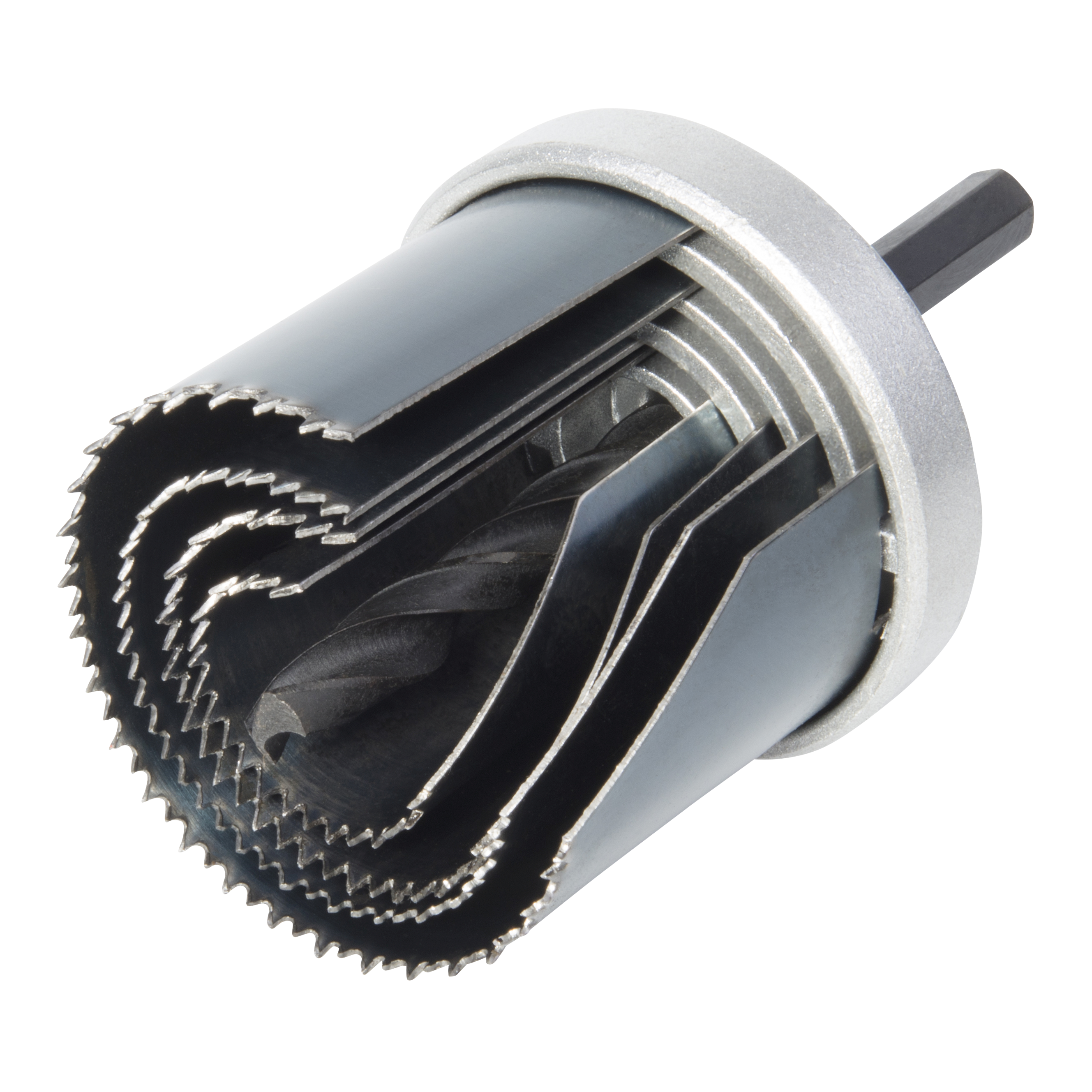 Wolfcraft Standard-gatzaag set | Ø25, 35, 43, 53mm | 1 set - 8917000
