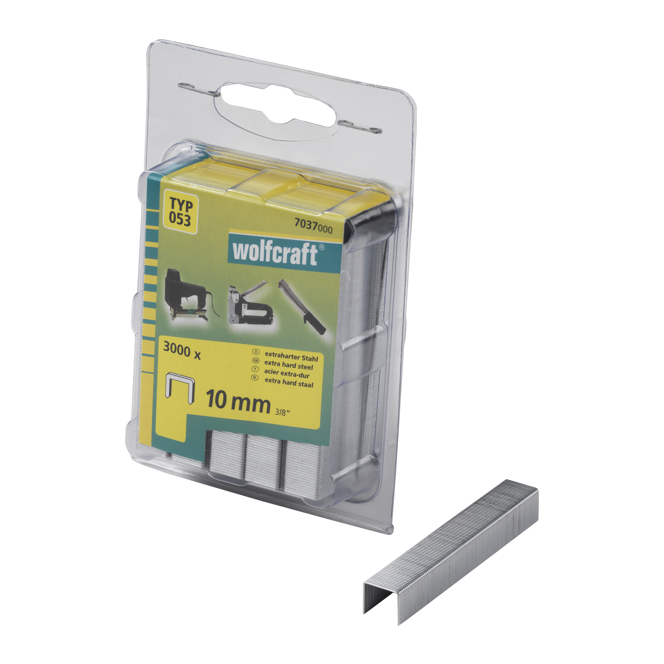 Wolfcraft Breedrugnieten | Type 053 | Staal | 10mm | 3000 stuks - 7037000