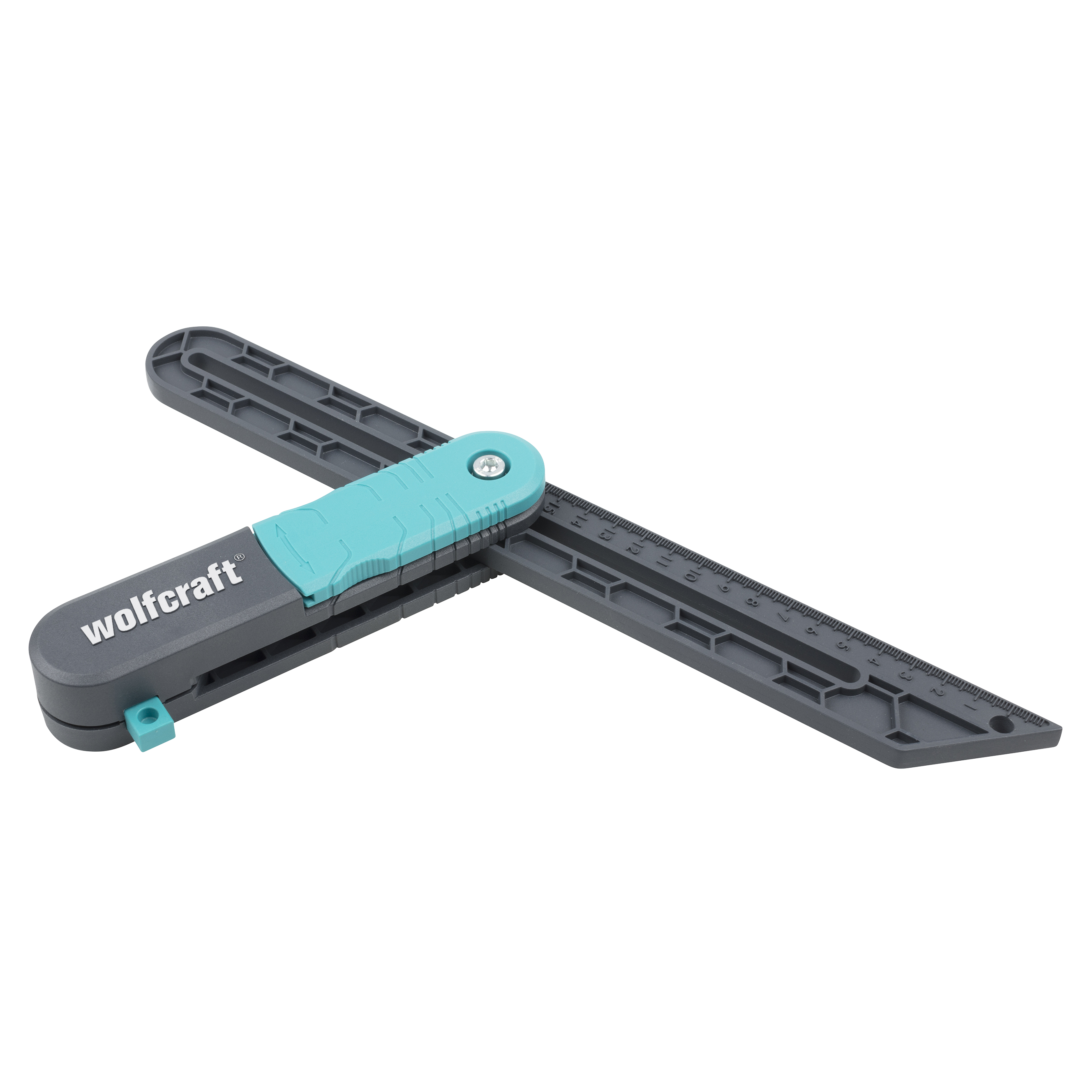 Wolfcraft Winkelhaak | Met kruishoutfunctie | 1 stuk - 6958000