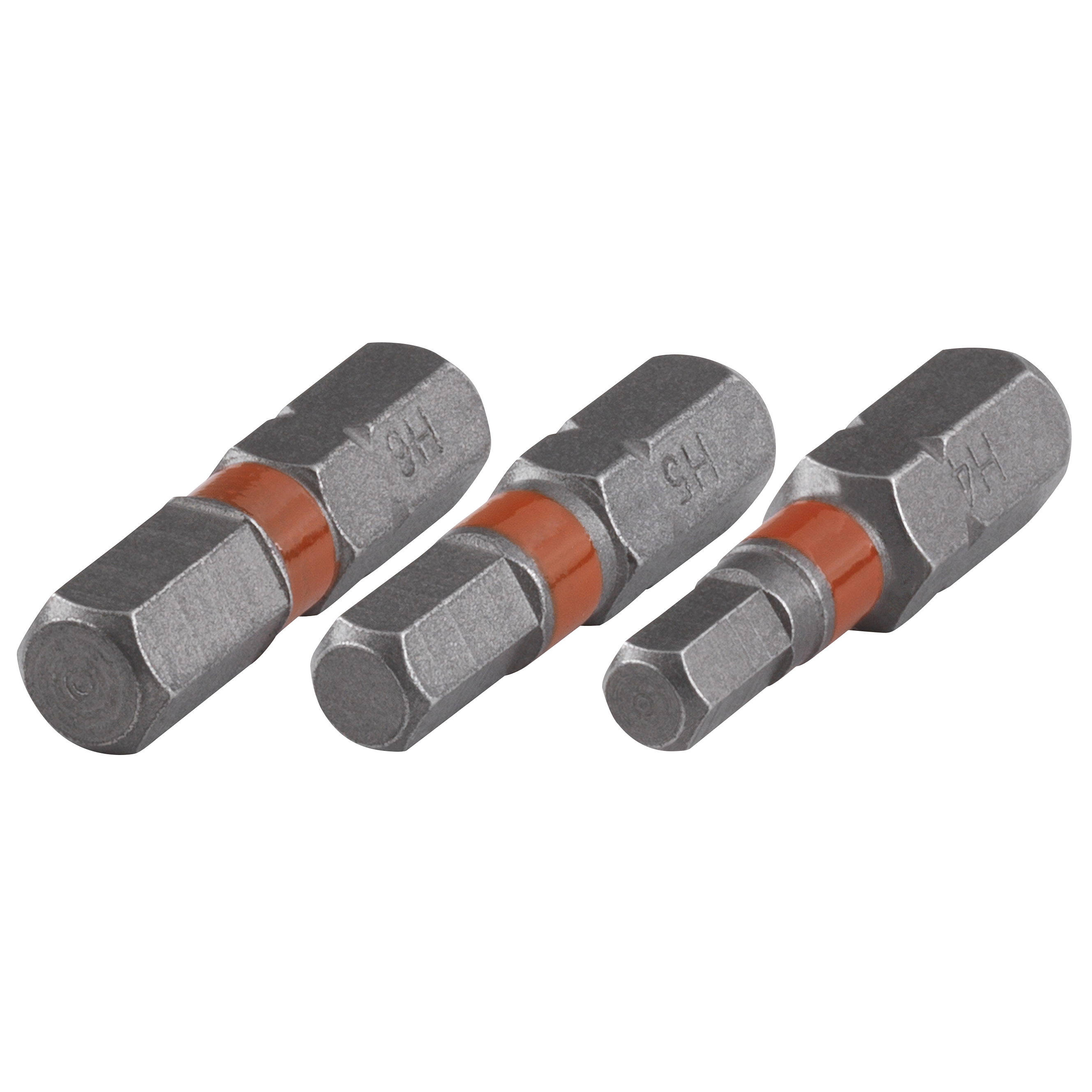 Wolfcraft Bits Solid | Binnenzeskant 4.0, 5.0, 6.0 | 3-delig - 1340000