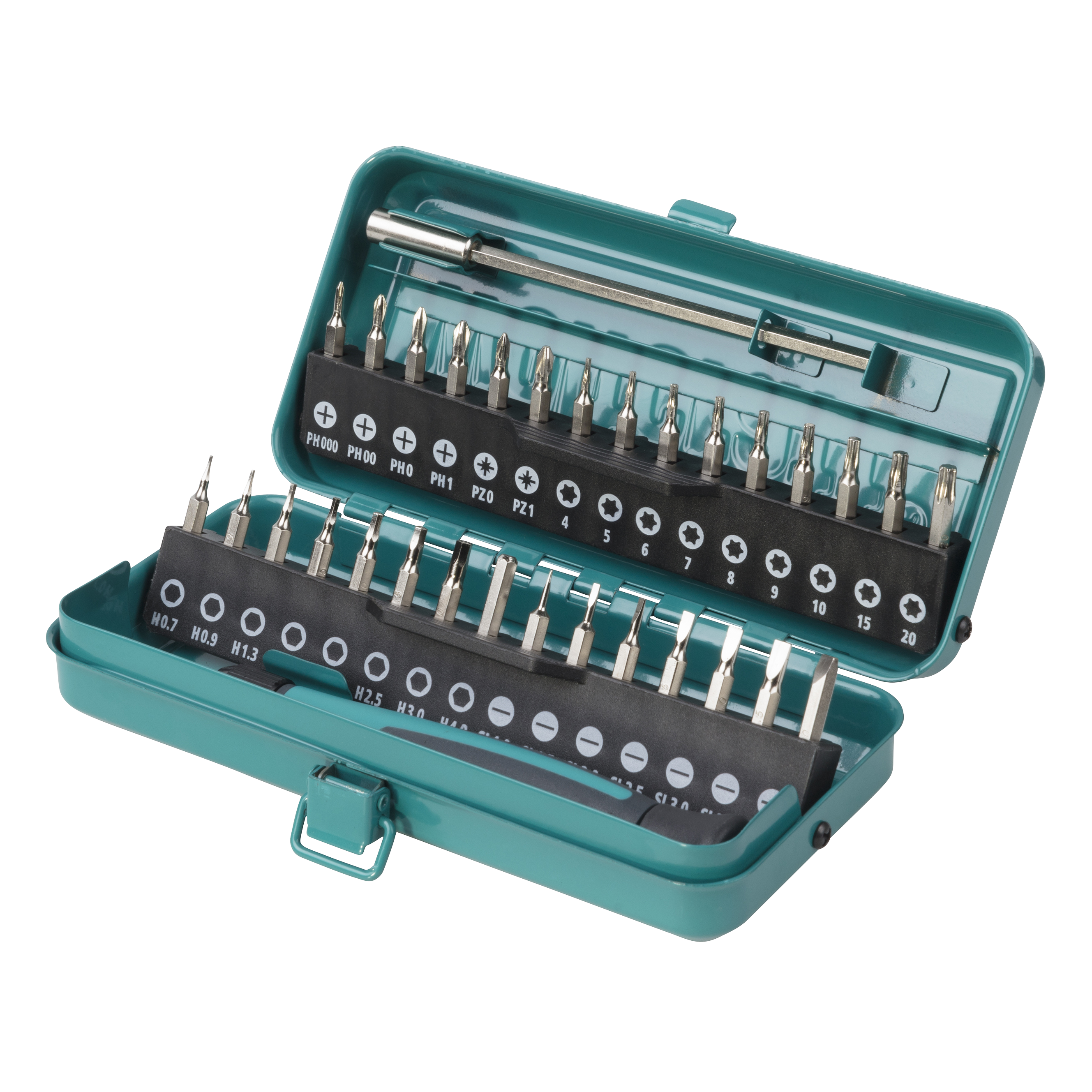 Wolfcraft Micro-bit-box | Voor kleine schroeven | 32-delig - 1389000