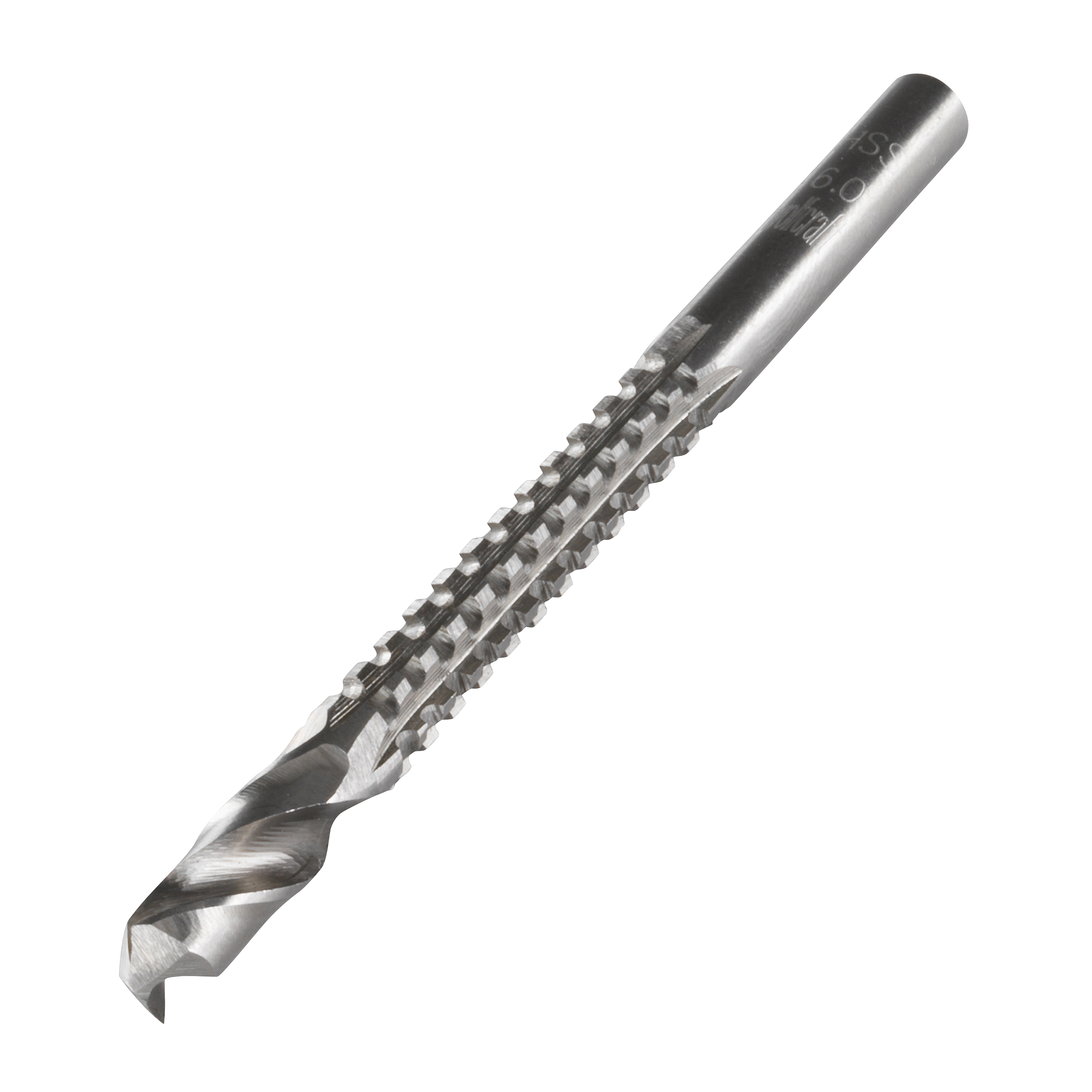 Wolfcraft HSS-Freesboor | 6mm | Hout/metaal | Ø6 x 90mm | 1 stuk - 2512000