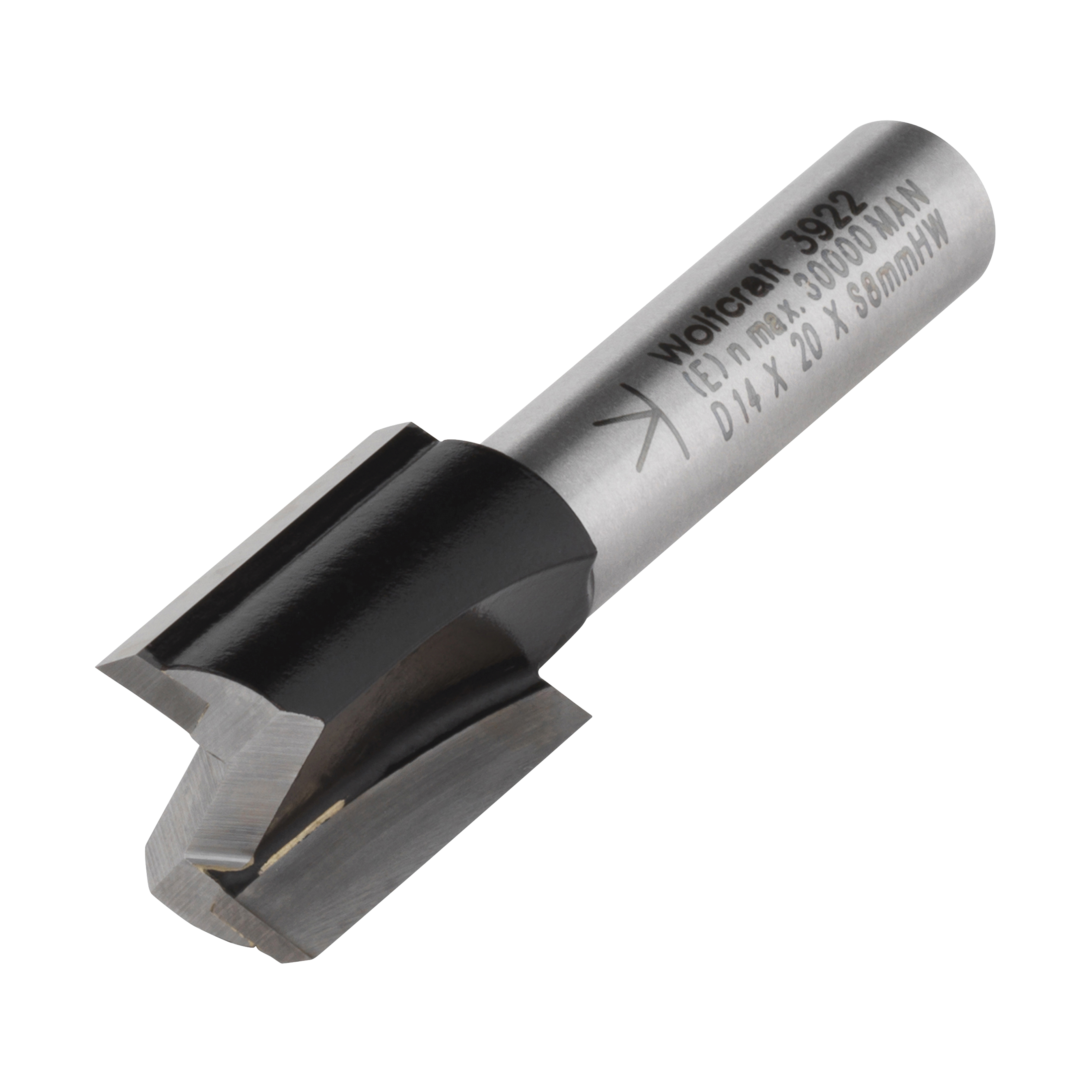 Wolfcraft Groeffrees | HM | S=8mm | Ø14 x 20mm | 1 stuk - 3922000