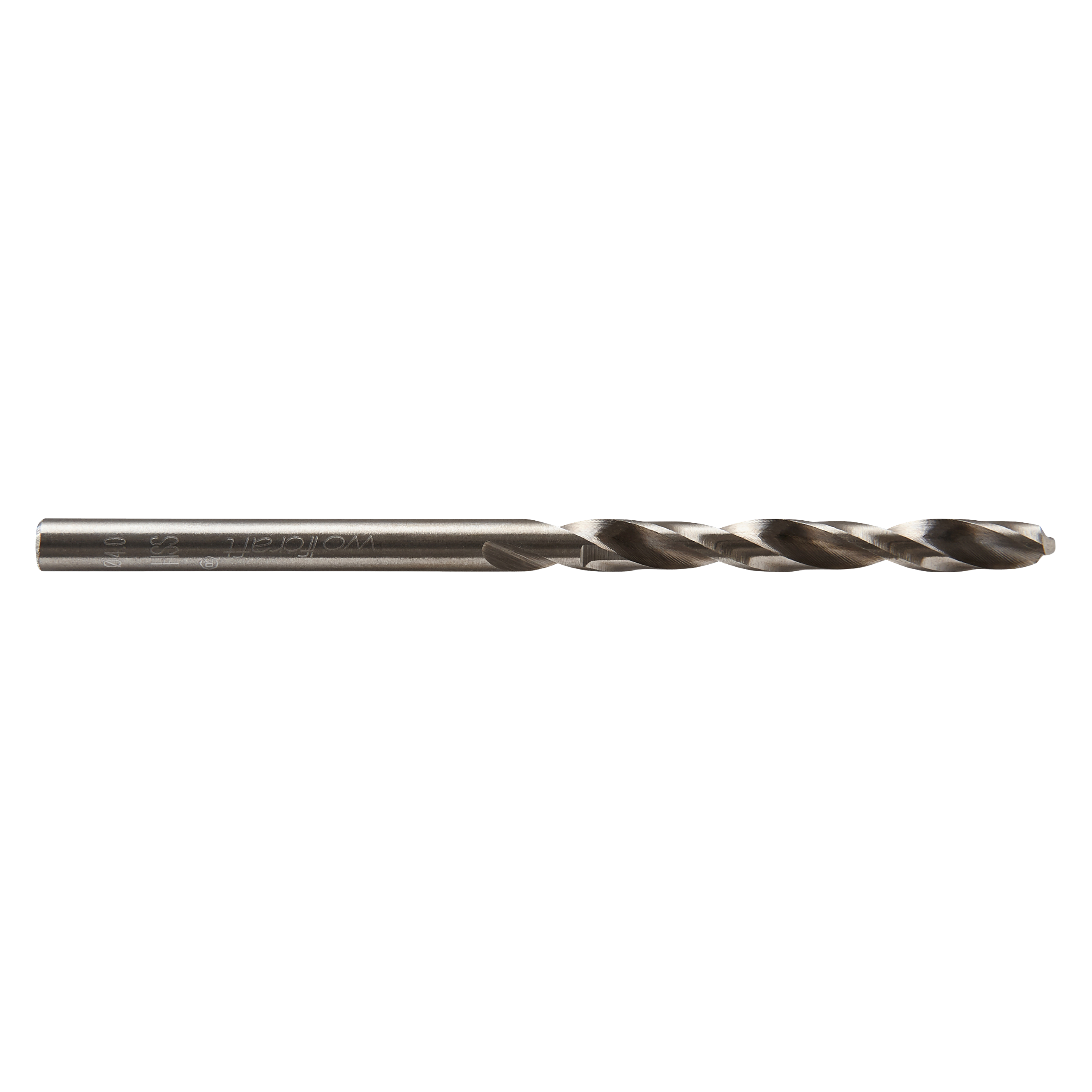 Wolfcraft Metaalboor | HSS G | Ø4,0 x 75mm | 1 stuk - 7550010