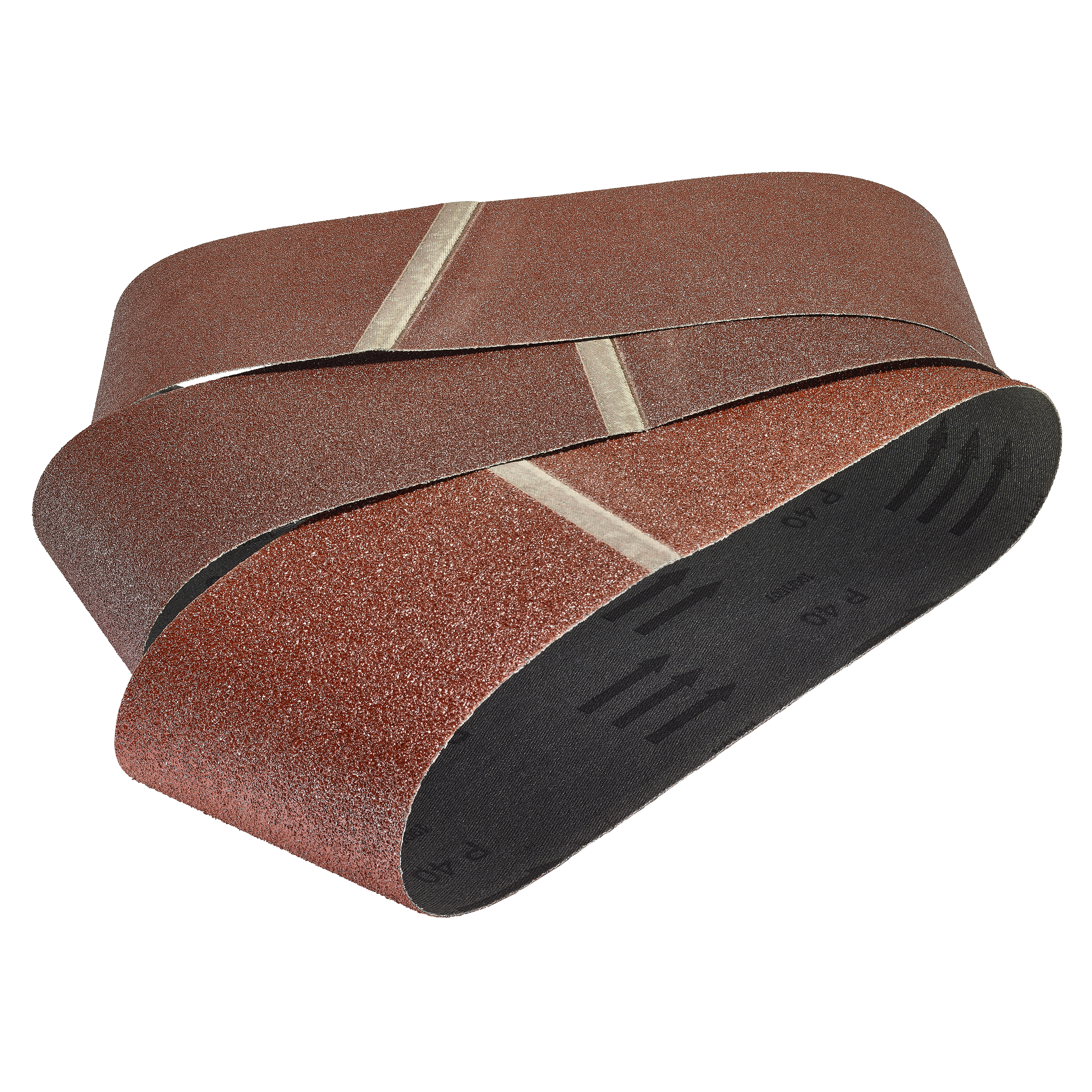 Wolfcraft Schuurbanden | K40, 80, 120 | 76 x 457mm | 5 stuks - 8415000