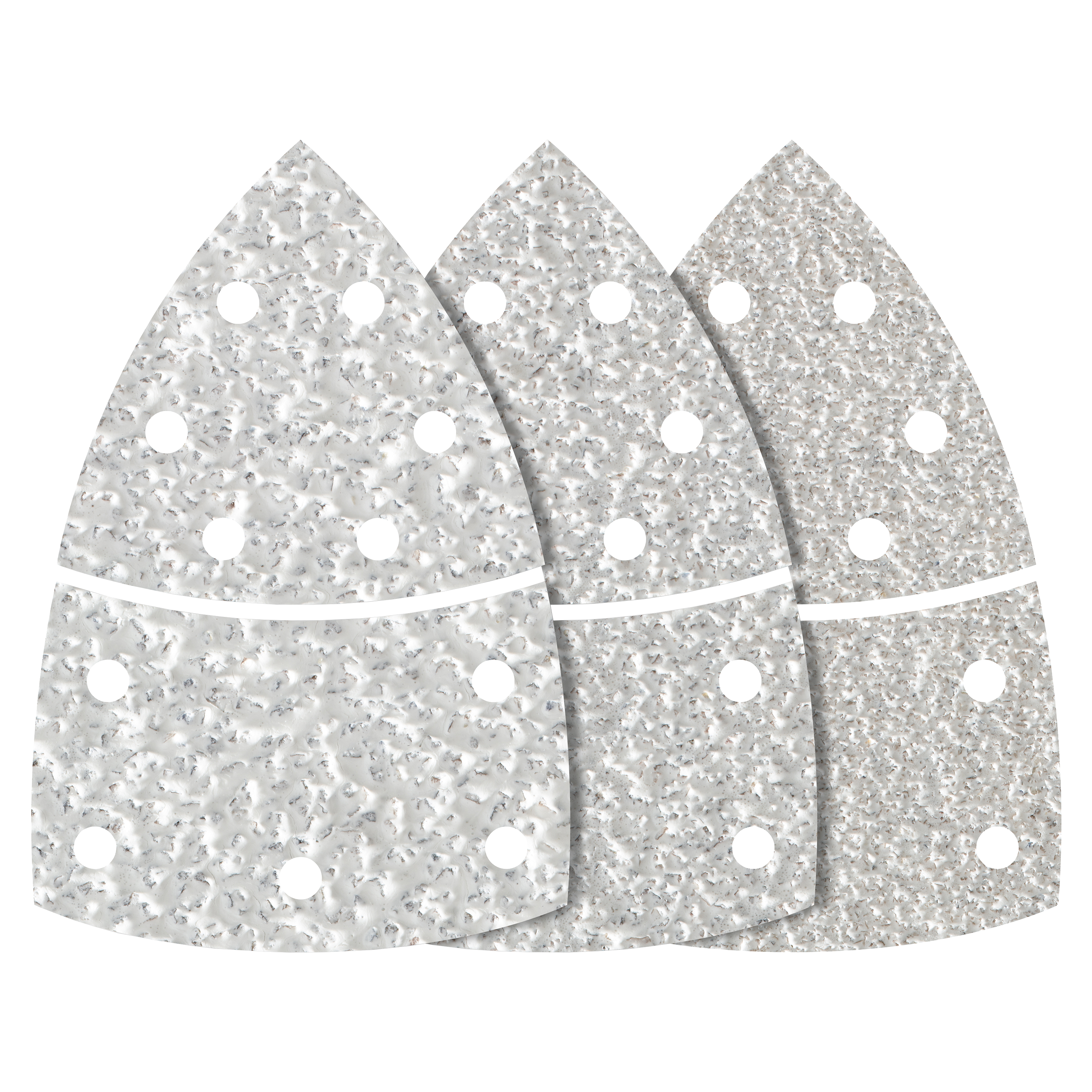 Wolfcraft Hechtschuurbladen | K40, K80, K120 | Ø95 mm | 15 stuks - 1189000