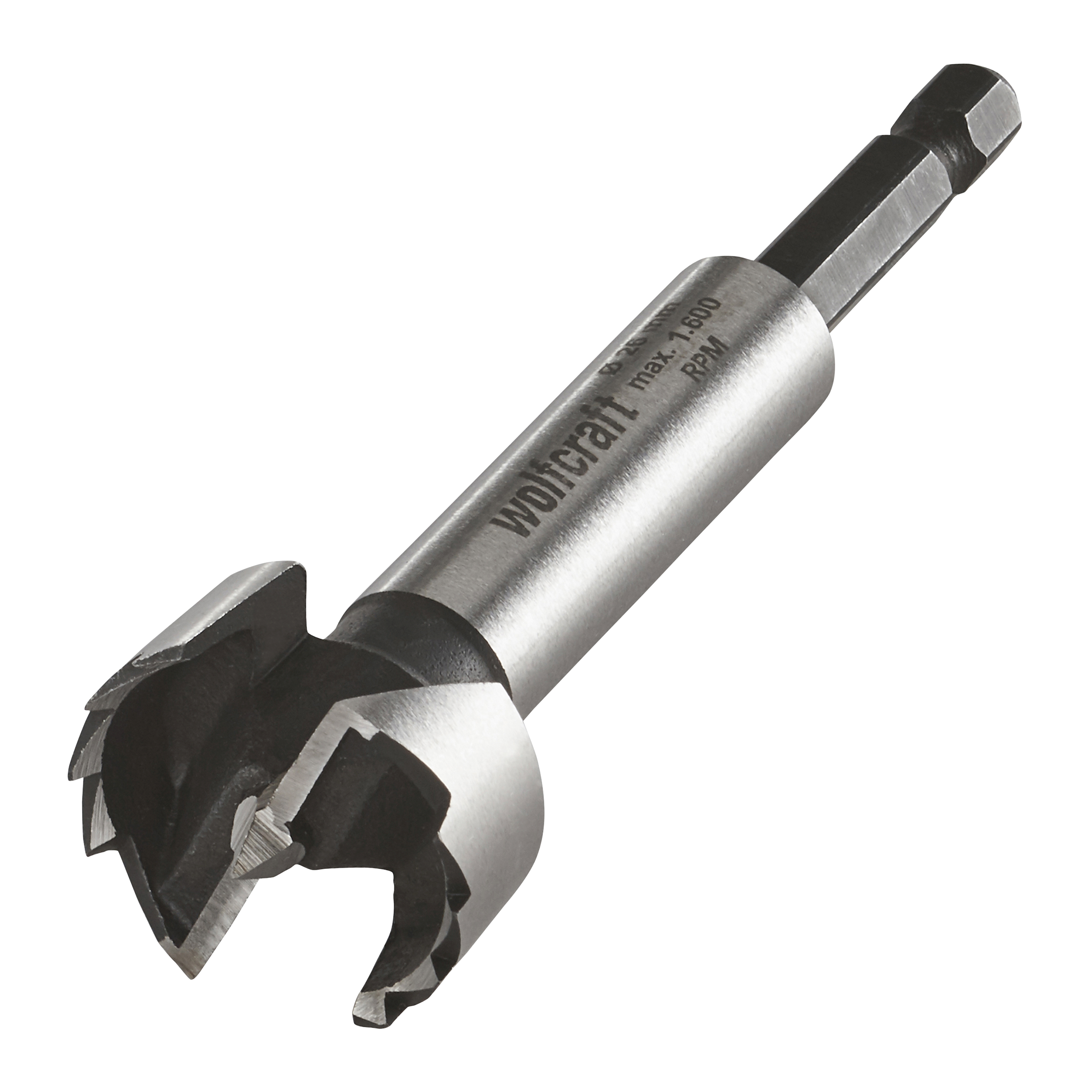 Wolfcraft Houtcilinderboor | Schacht 6-kant | Ø26 x 90mm | 1 stuk - 3309000