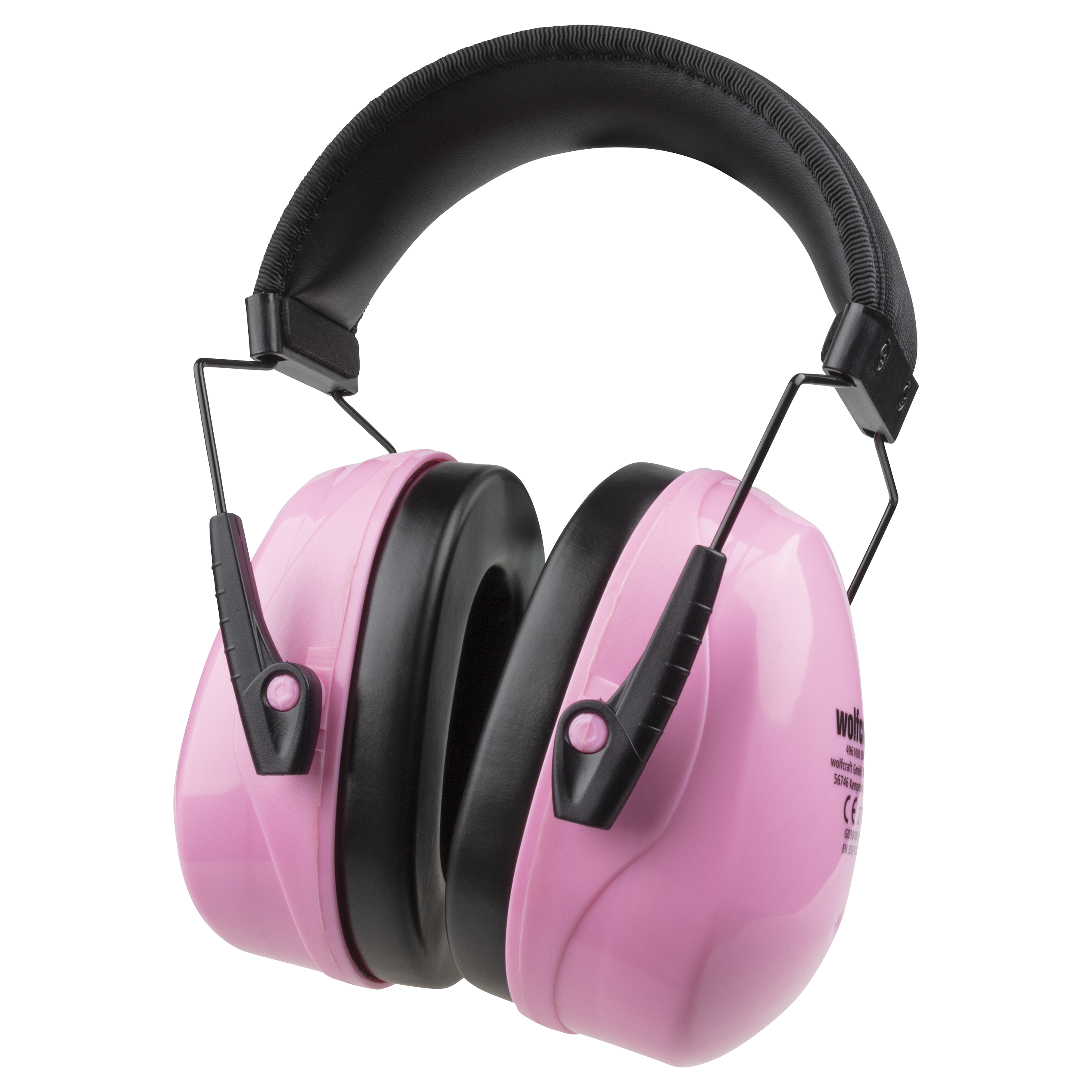 Wolfcraft Gehoorkap | KIDS | Roze | 1 stuk - 4961000