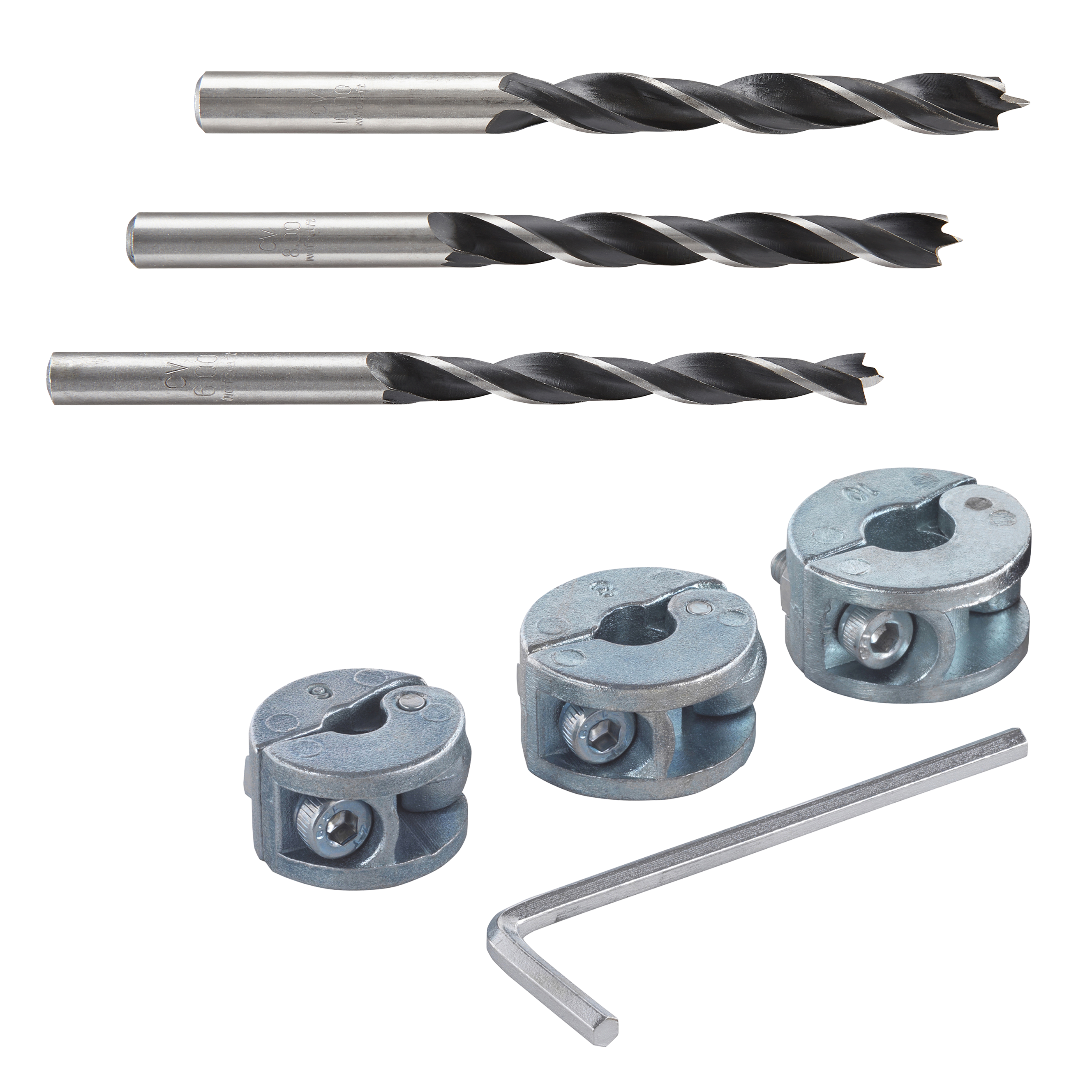 Wolfcraft Starter-set | "Boren met dieptebegrenzing" | 1 set - 8639000