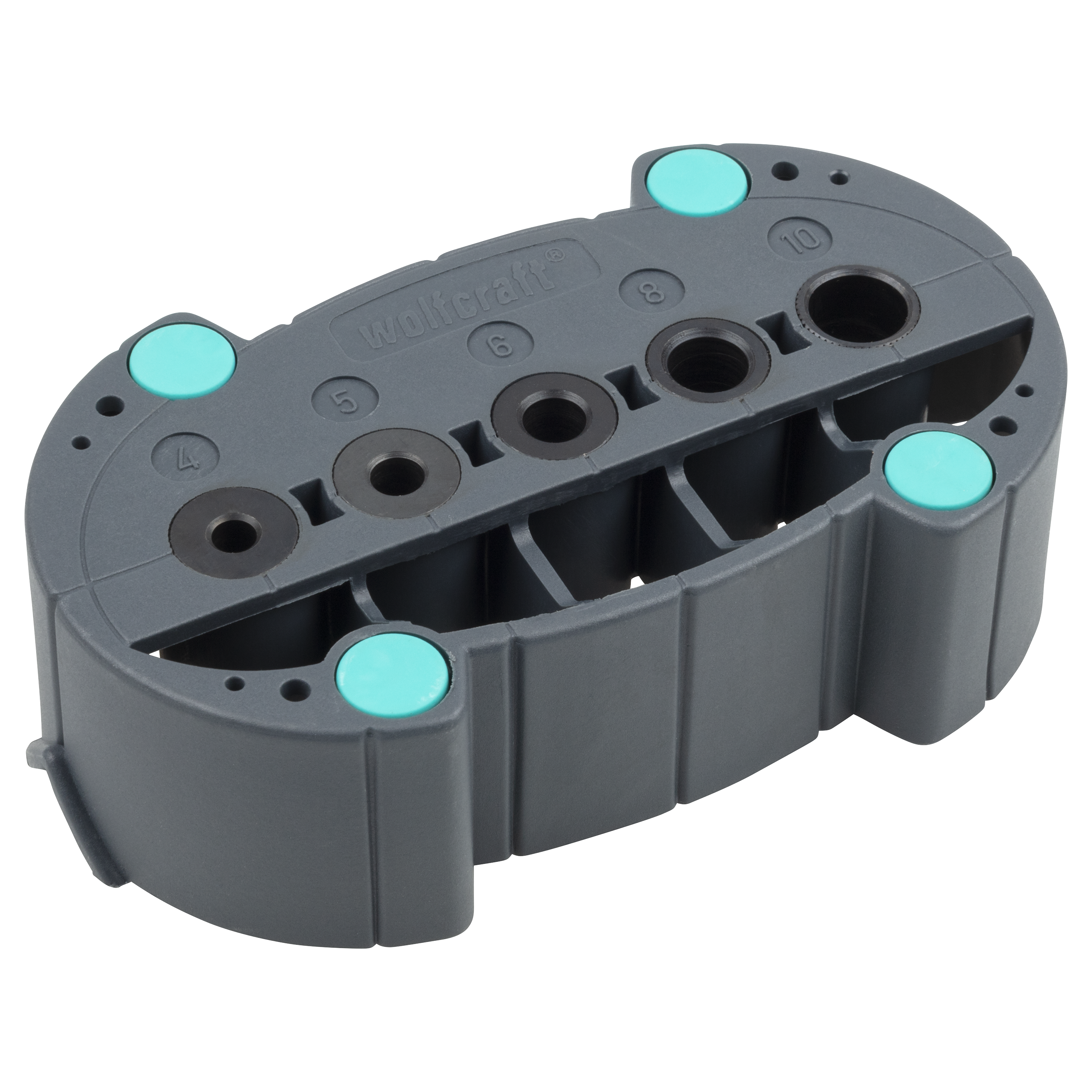 Wolfcraft "Accumobiel" | Boorhulp | Ø4, 5, 6, 8, 10mm | 1 stuk - 4685000