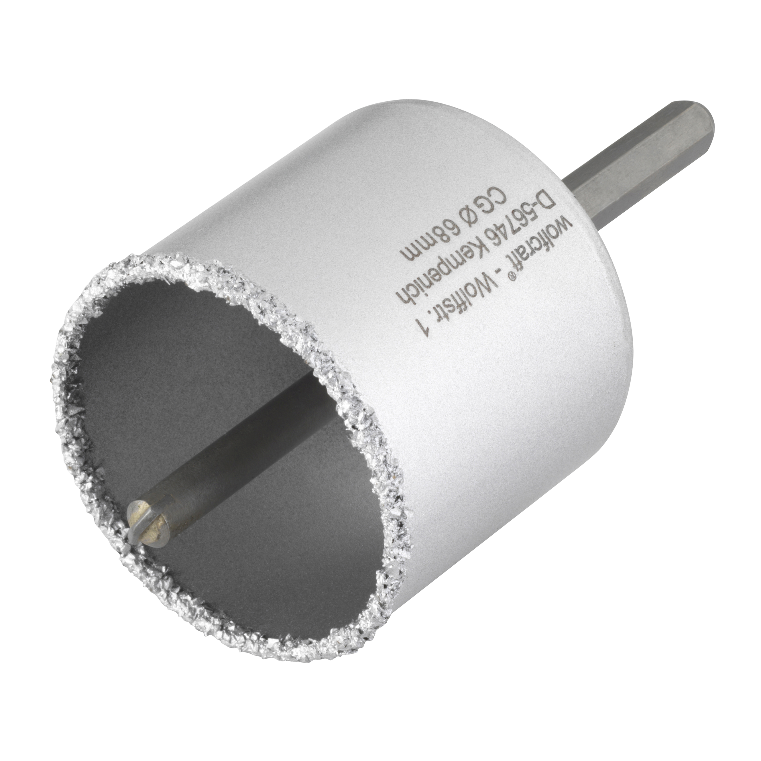 Wolfcraft Boorkroon | HM | Met schacht en boor | Ø68mm | 1 stuk - 3896000
