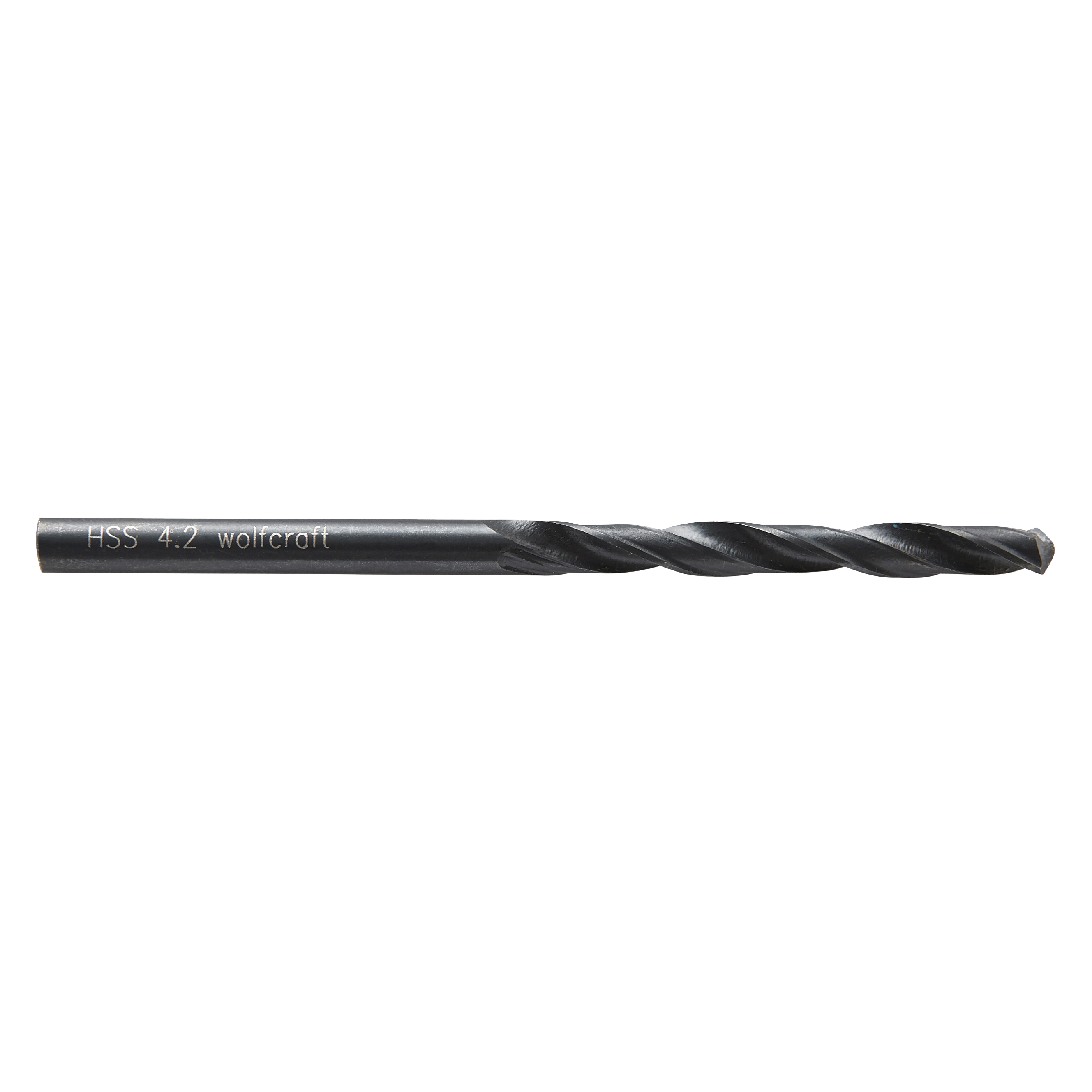 Wolfcraft Metaalboor | HSS R | Ø4,2 x 75mm | 1 stuk - 7501010