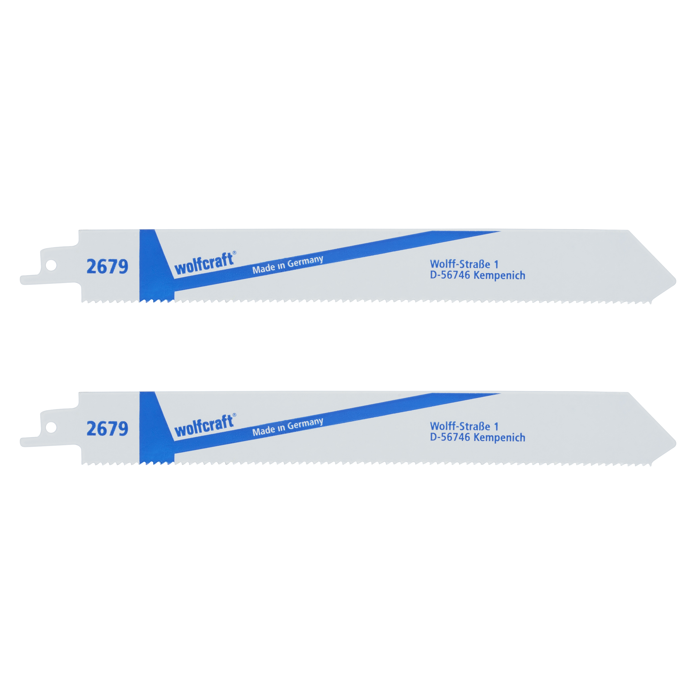 Wolfcraft Sabelzaagbladen | BiM | 220mm | 2 stuks - 2679000