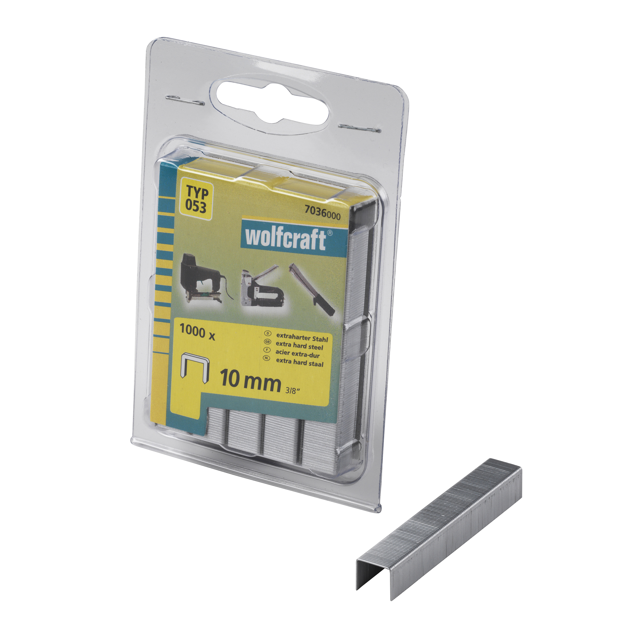 Wolfcraft Breedrugnieten | Type 053 | Staal | 10mm | 1000 stuks - 7036000