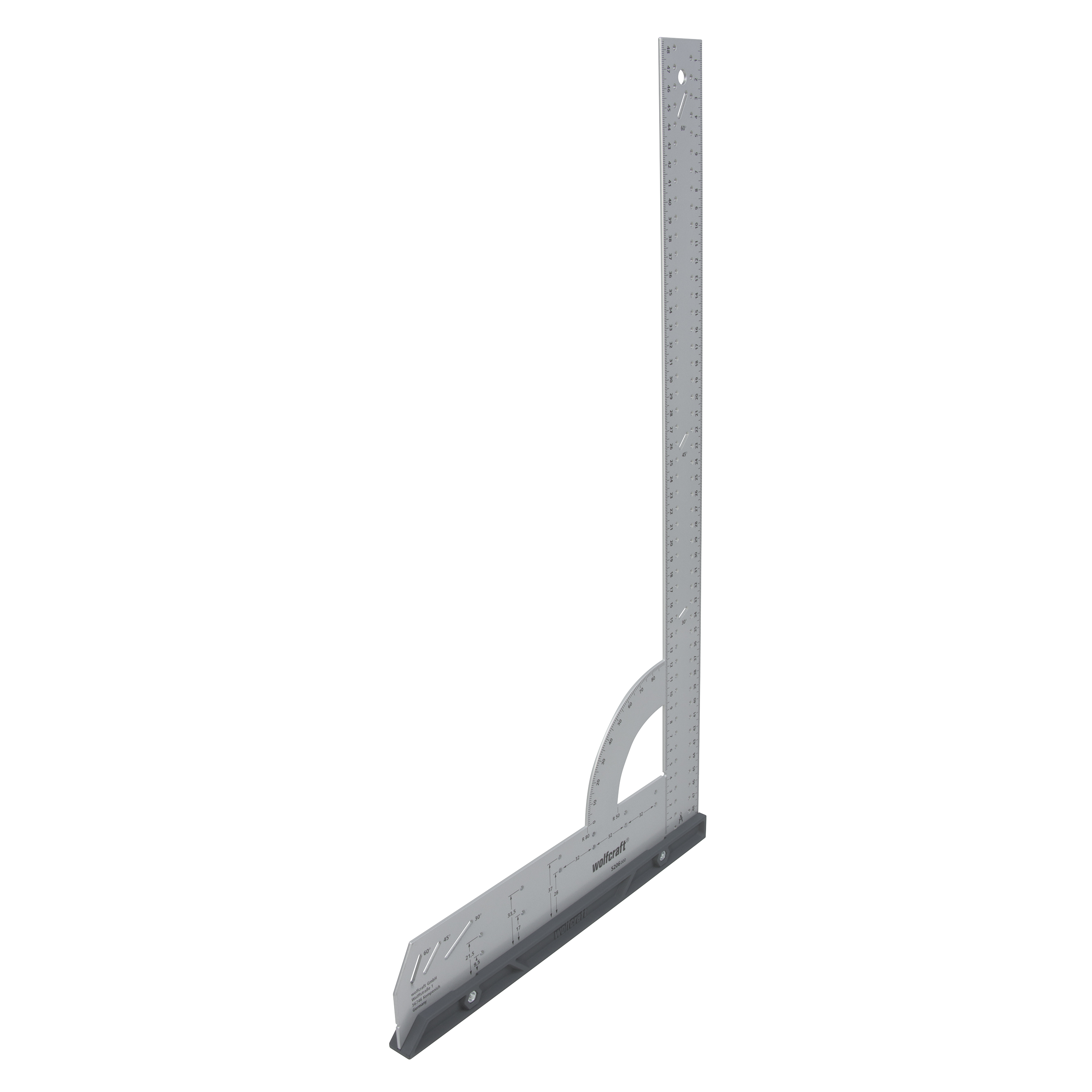 Wolfcraft Universele winkelhaak | L 500mm | 1 stuk - 5206000