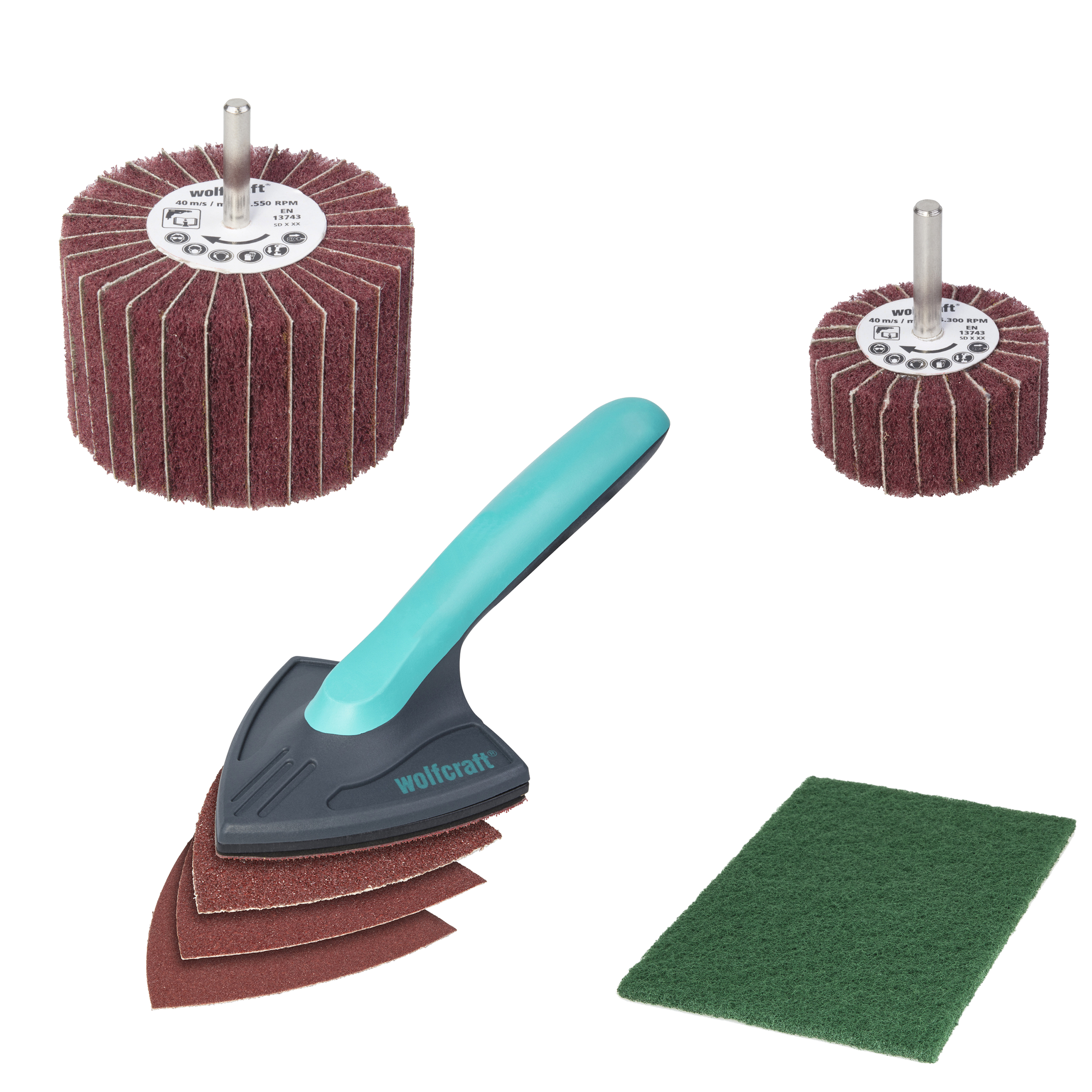 Wolfcraft Houtbewerkingsset | 7-delig | 1 set - 5642000