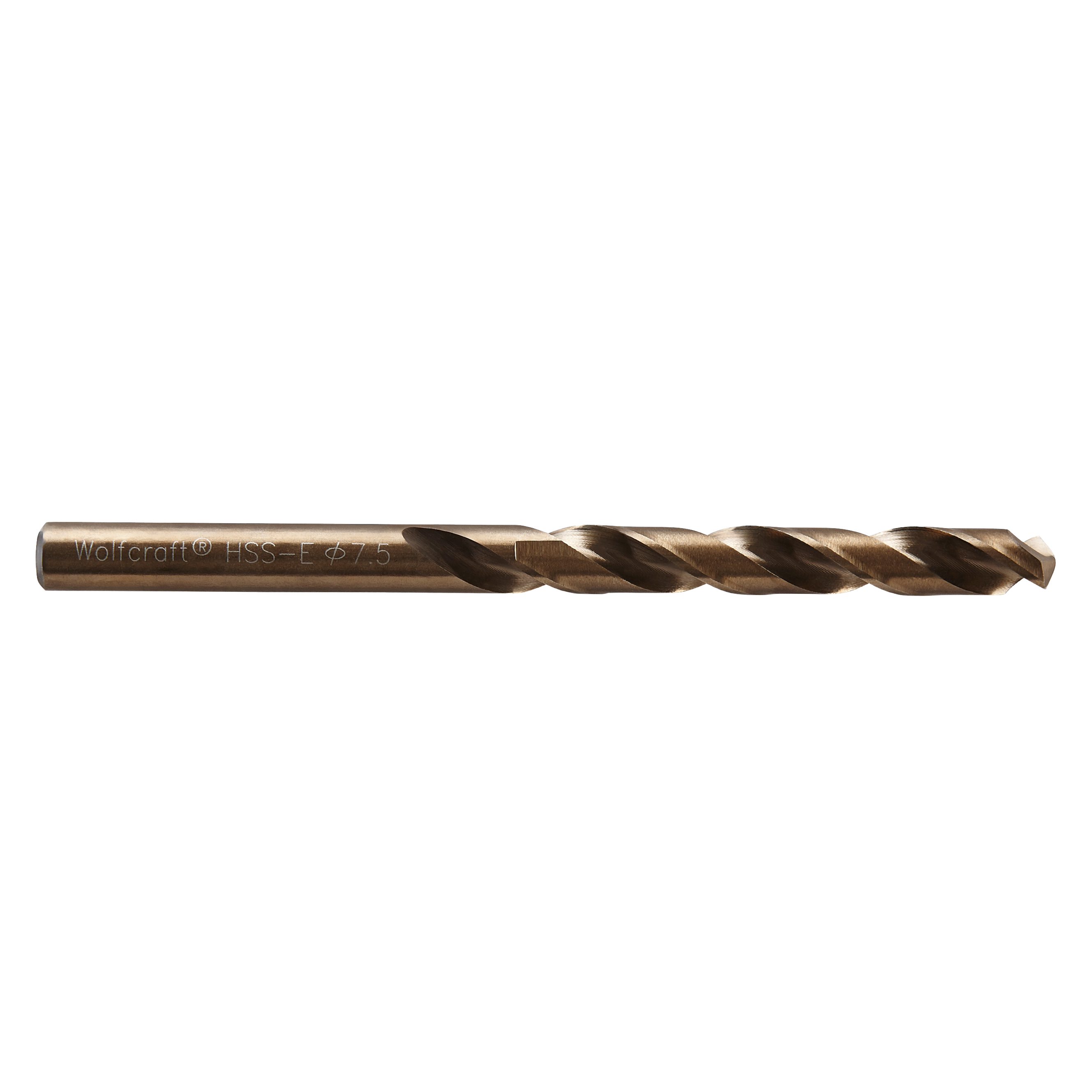 Wolfcraft Metaalboor | HSS-Co | Ø7,5 x 109mm | 1 stuk - 7459010