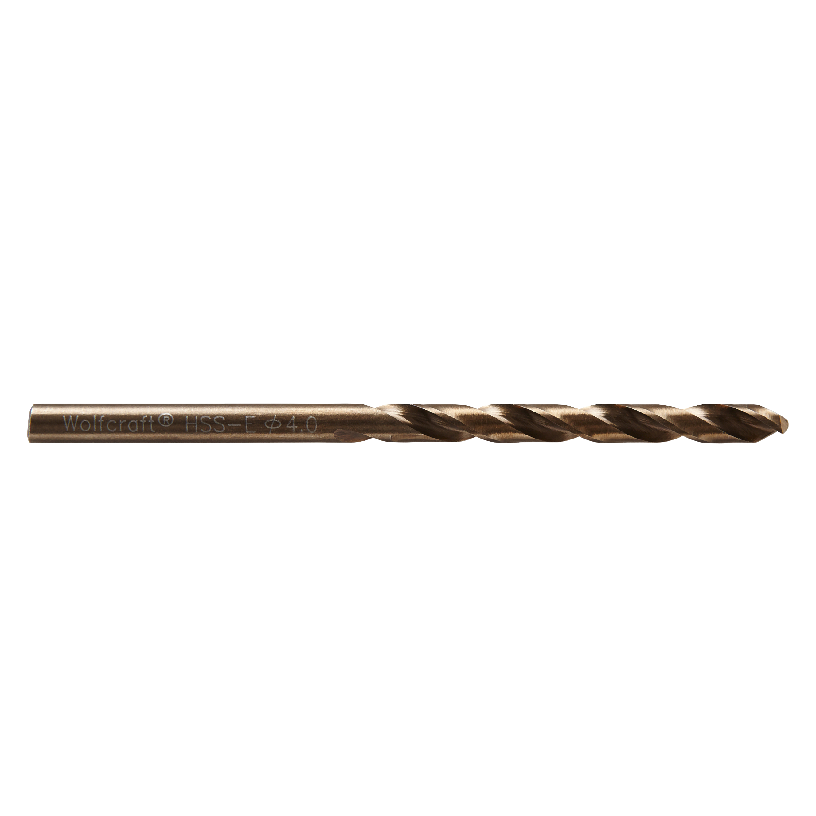 Wolfcraft Metaalboor | HSS-Co | Ø4,0 x 75mm | 1 stuk - 7450010