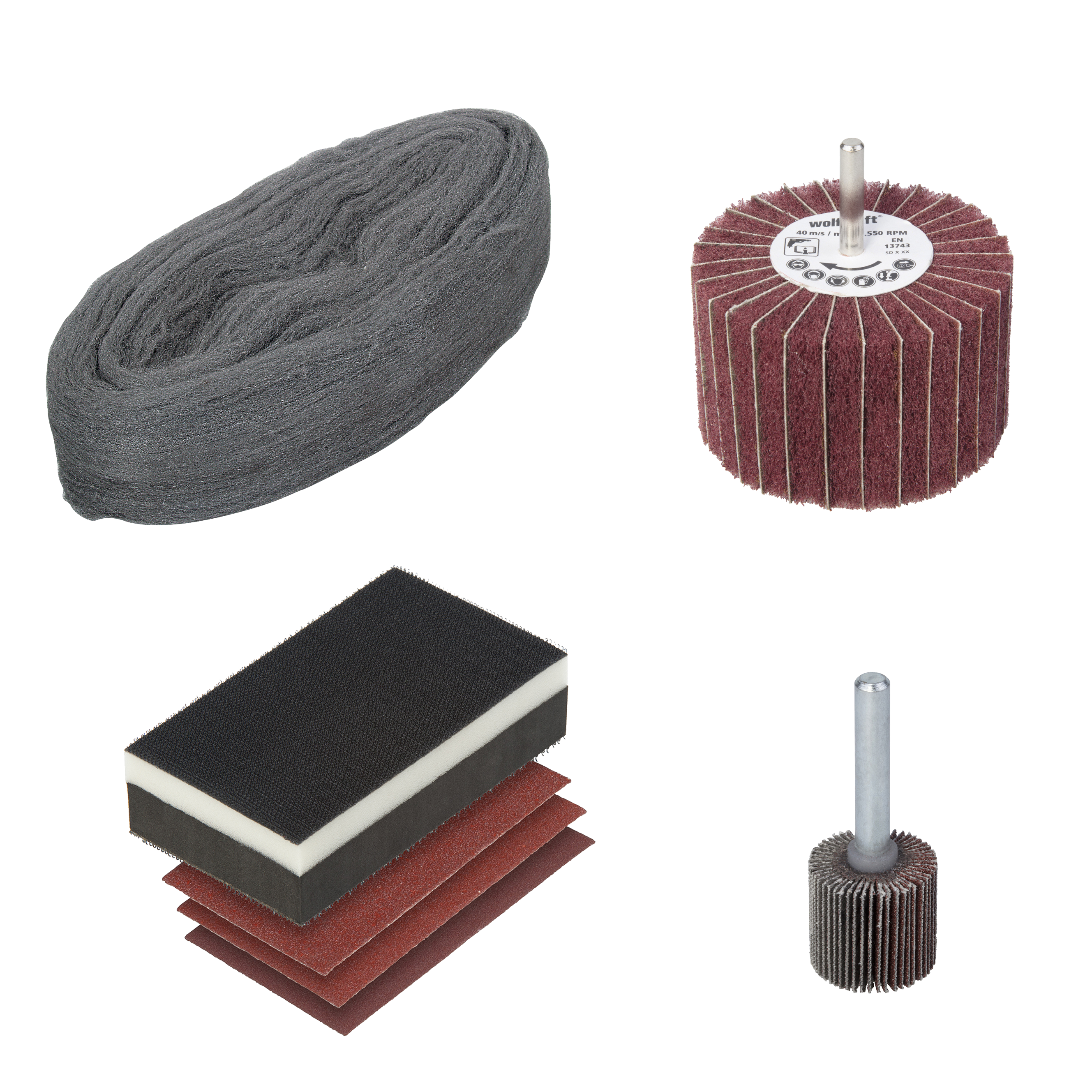 Wolfcraft Meubelrenovatieset | 7-delig | 1 set - 5643000