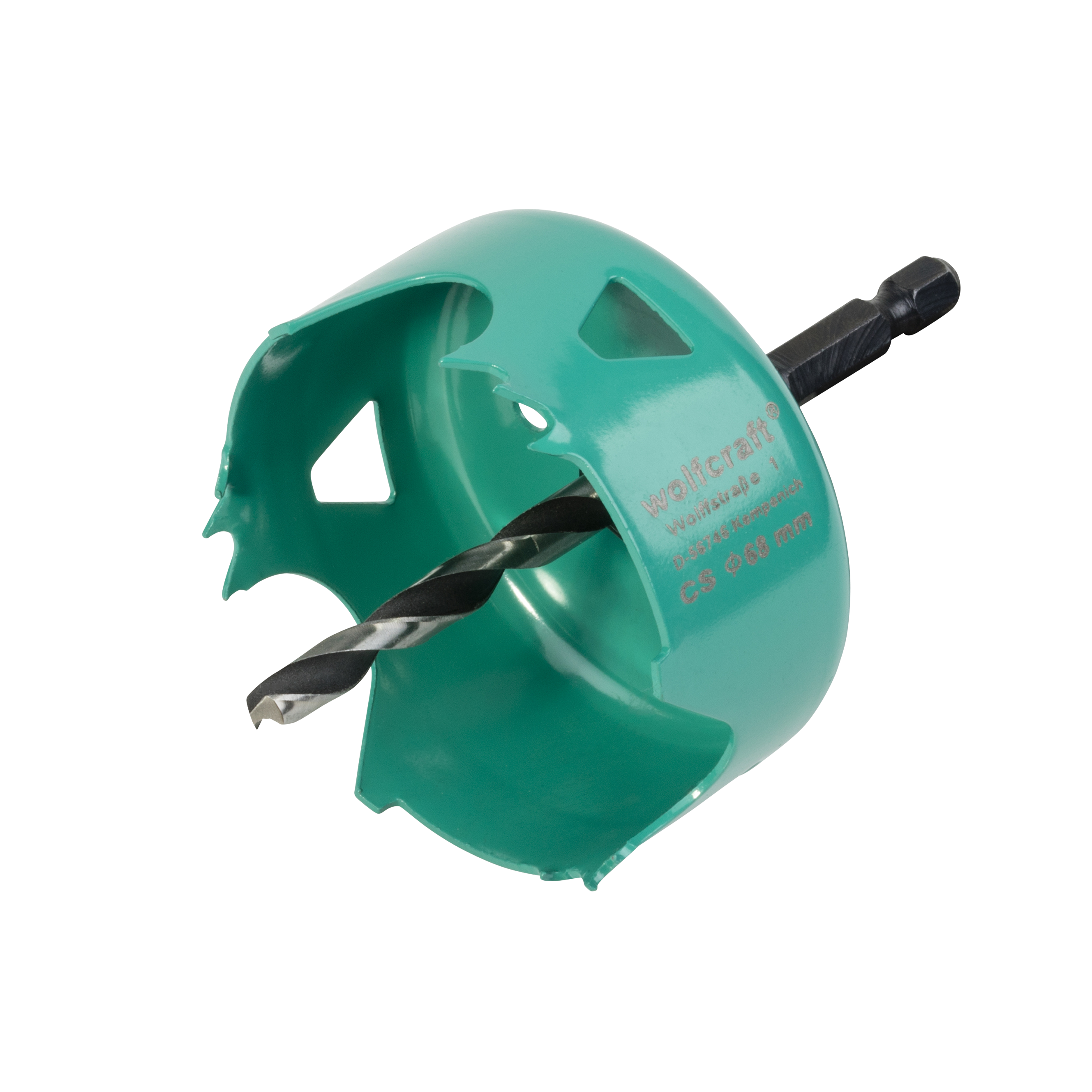 Wolfcraft Carbonstalen gatenzaag | Ø68mm | 1 stuk - 5968000