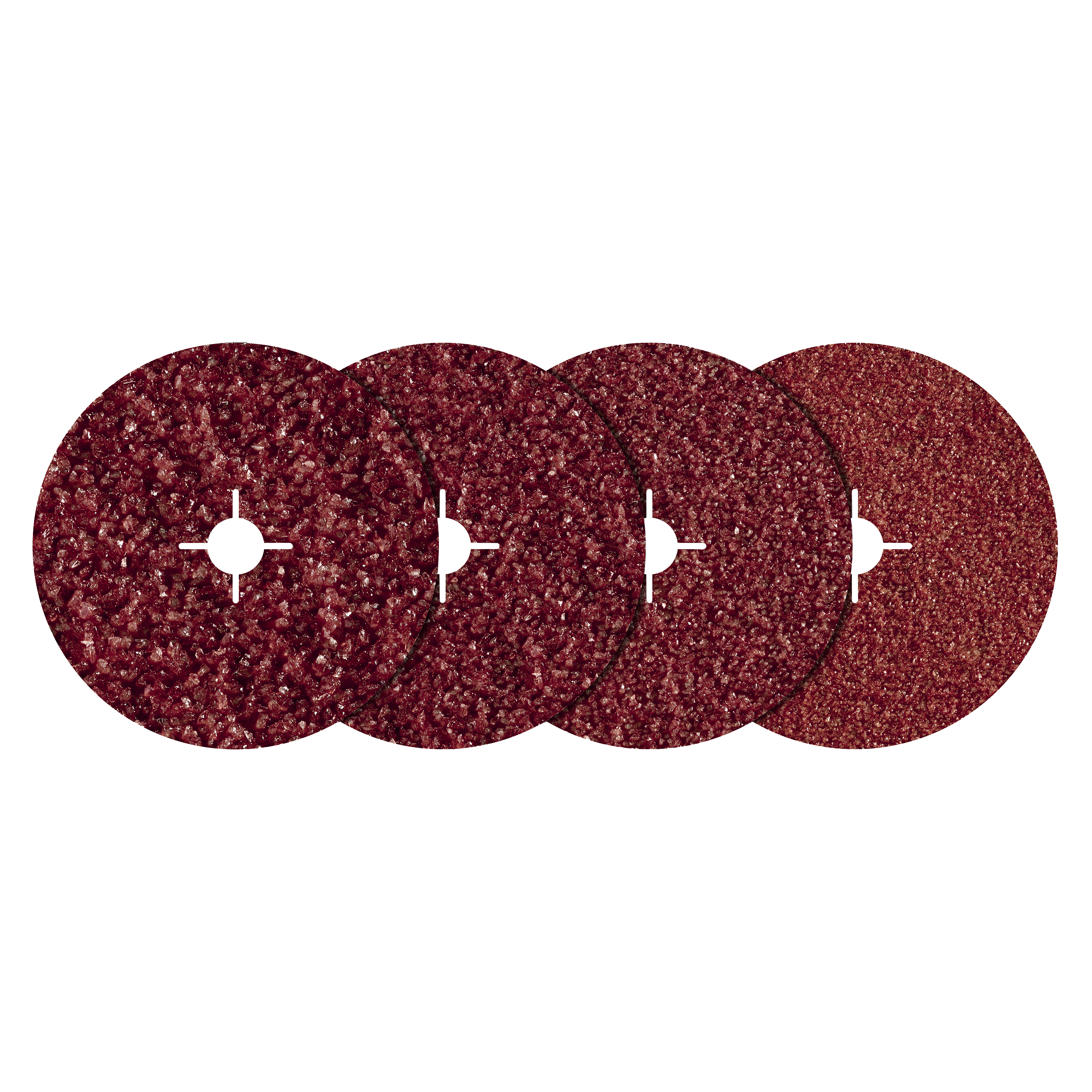 Wolfcraft Fiberschuurschijven | K24, 40, 60, 100 | Ø115mm | 20 stuks - 2476000