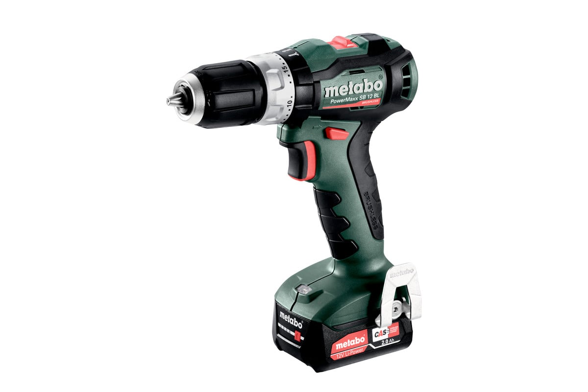 Metabo 601046500 Accu-klopboor-schroefmachine Brushless, Incl. 2 accus, Incl. lader