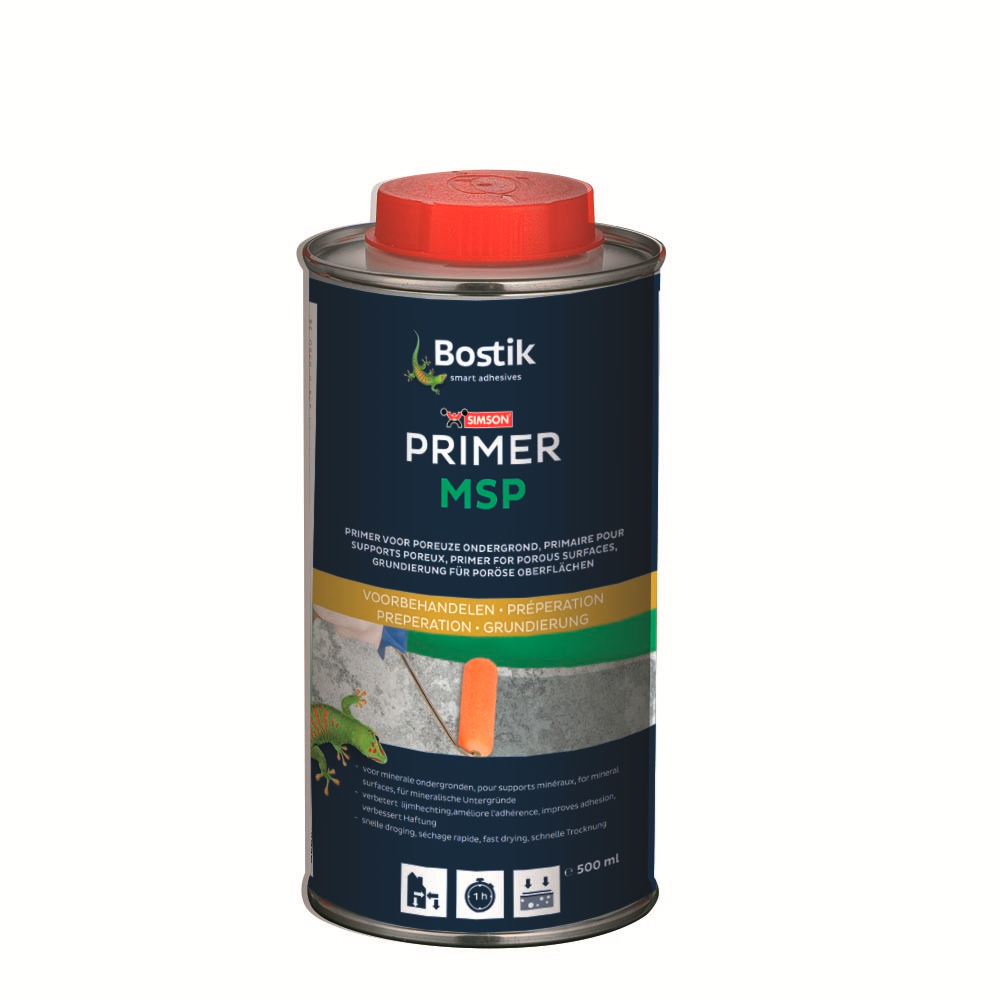 Bostik Primer MSP | 500 ml | Blik | Transparant - 30022080