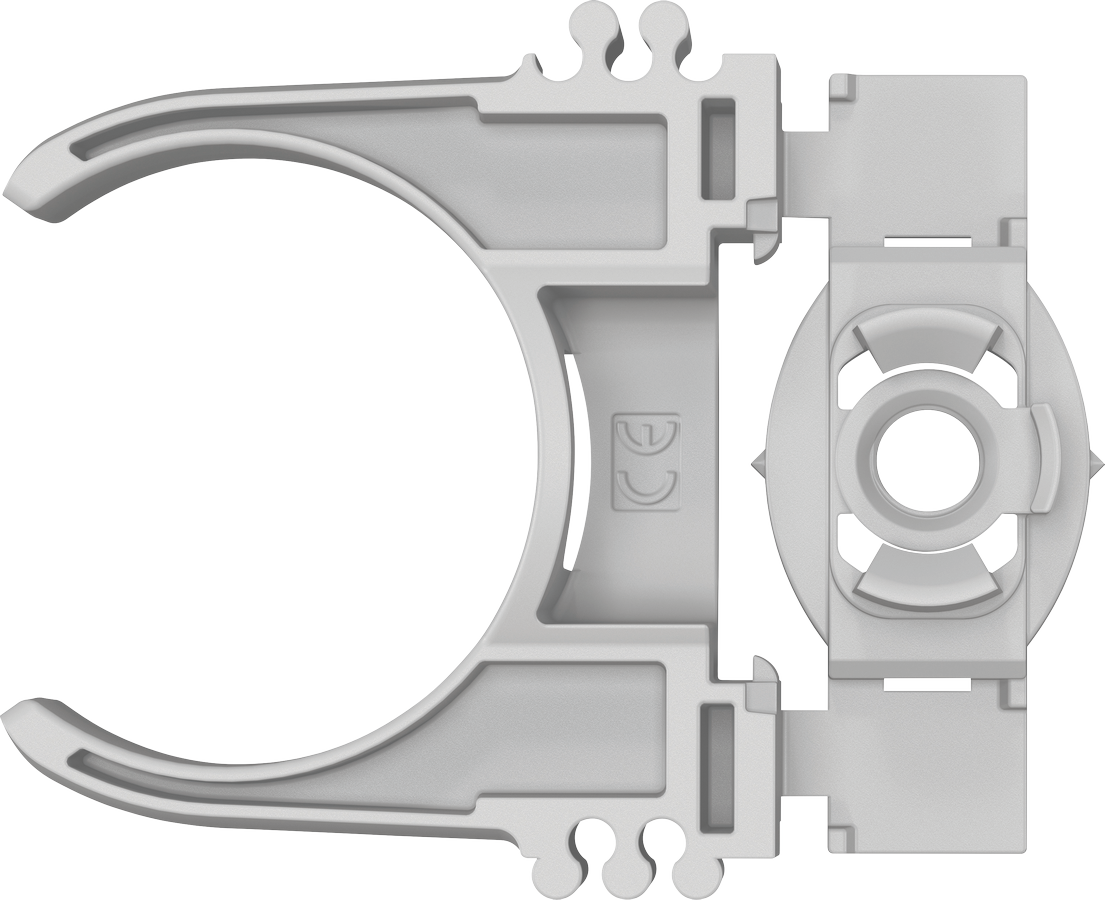 Bosch Accessoires PRO EPC-32 Kunststof klikzadel voor elektra PRO EPC-32 | 50 stuks - 1600A032G9