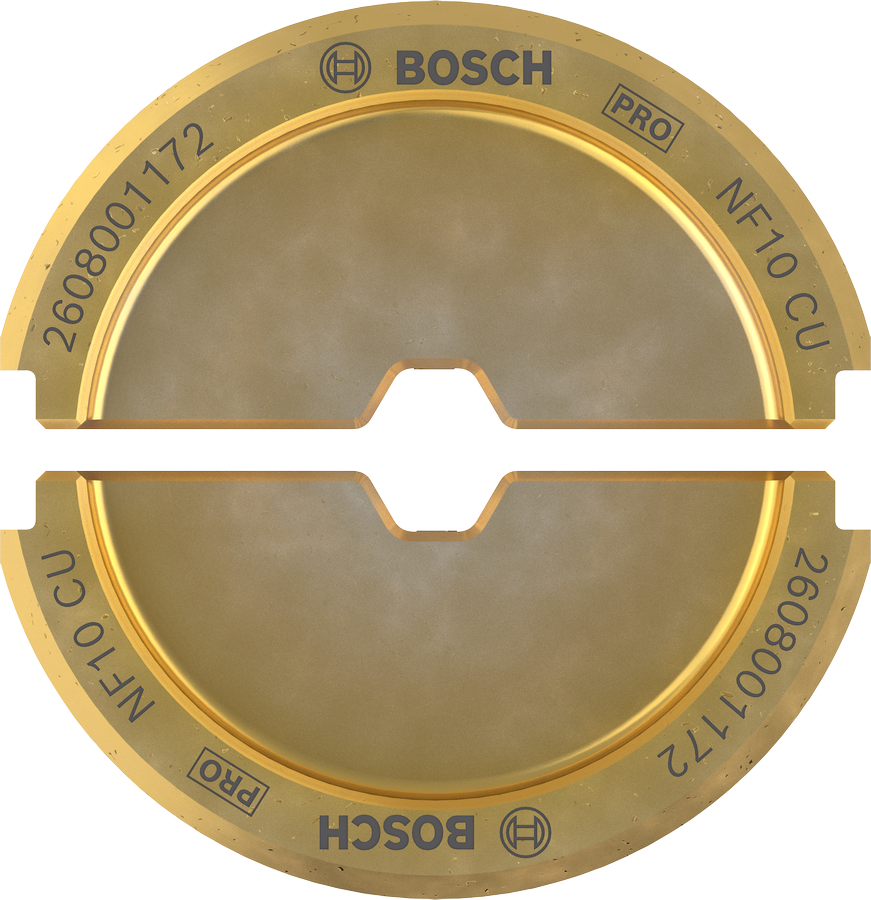 Bosch Accessoires PRO Krimpmatrijs | NF10 CU | 10 mm | Koper - 2608001172