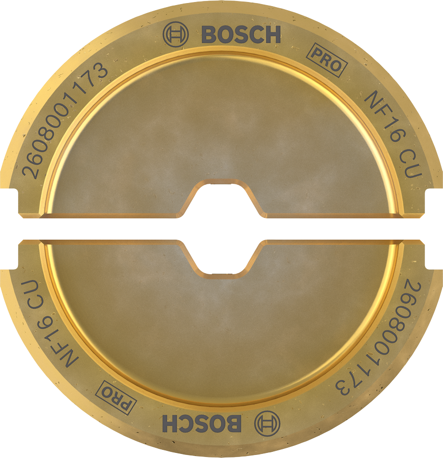 Bosch Accessoires PRO Krimpmatrijs | NF16 CU | 16 mm | Koper - 2608001173