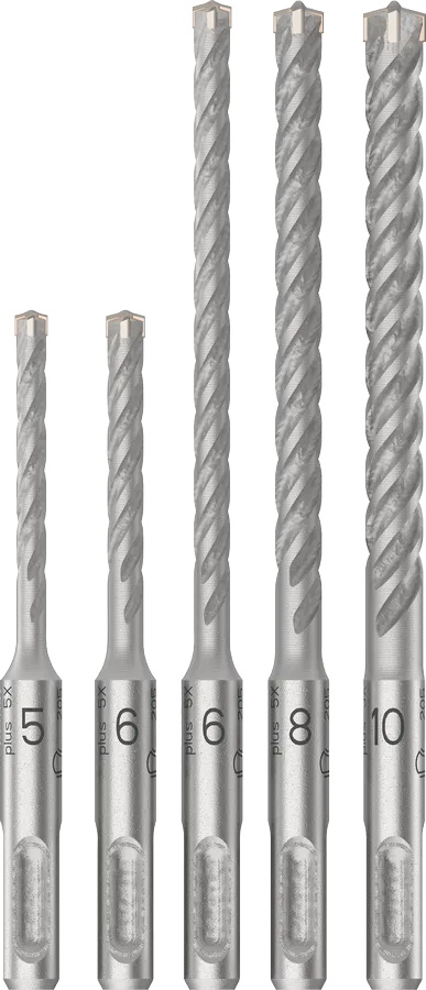 Bosch Accessoires PRO SDS plus-5X Hamerboorset | 5/6/6/8/10 mm | 7-delig - 2608707246