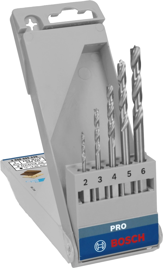 Bosch Accessoires PRO Wood HSS boorset met centreerpunt | 5-delig - 2608595525 afbeelding 1
