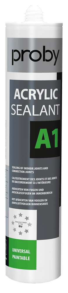 Proby Acrylic sealant A1 | 280 ml | Wit (12 stuks) - 12002443