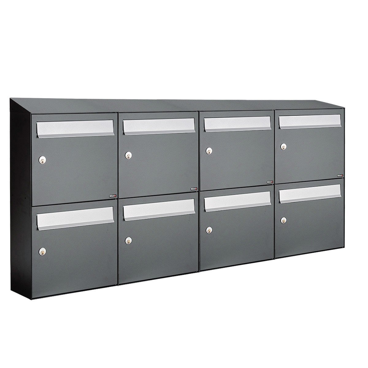Allux Flow Set 4-Breed, 2-Hoog Met Dak Antraciet - 40040065_4x2d
