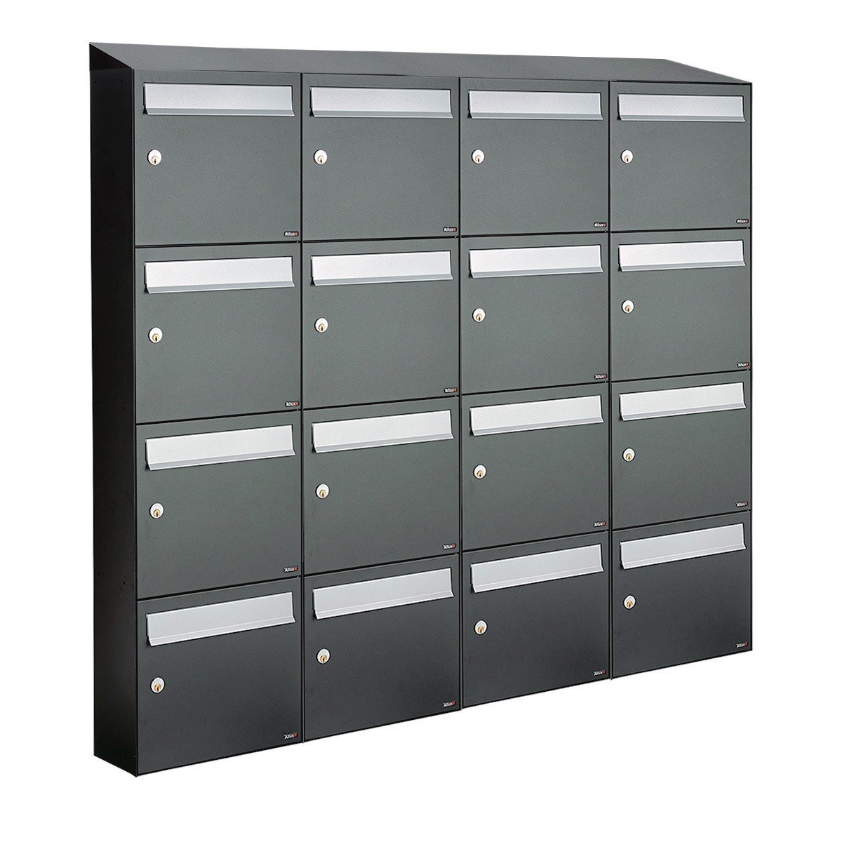 Allux Flow Set 4-Breed, 4-Hoog Met Dak Antraciet - 40040065_4x4d
