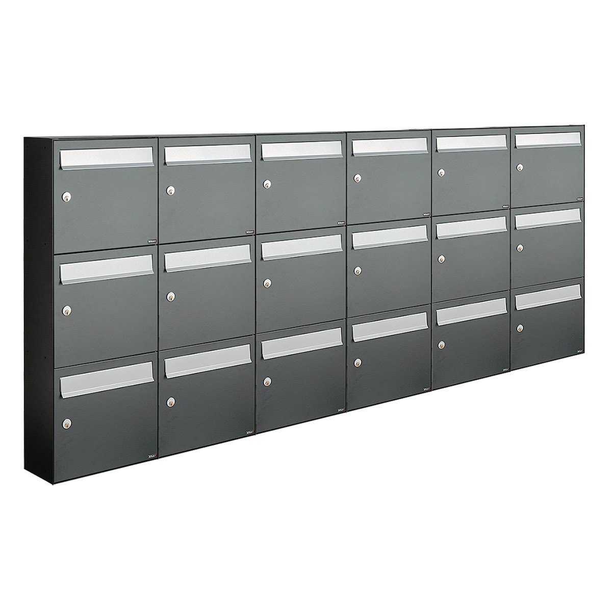 Allux Flow Set 6-Breed, 3-Hoog Antraciet - 40040065_6x3
