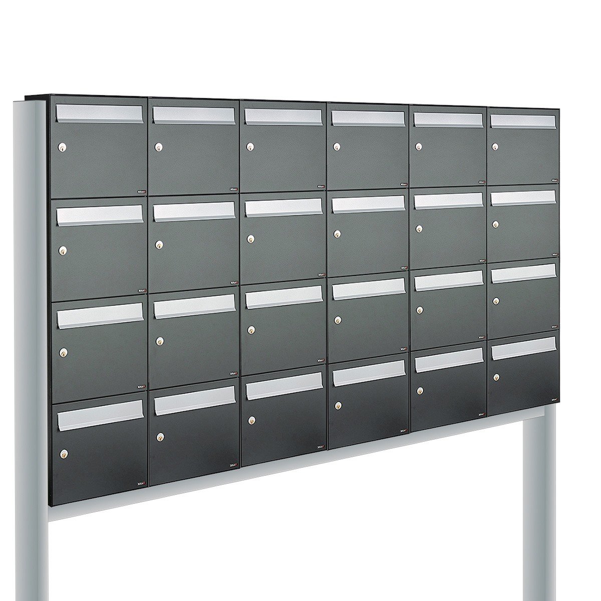 Allux Flow Set 6-Breed, 4-Hoog Op Statief Antraciet - 40040065_6x4s